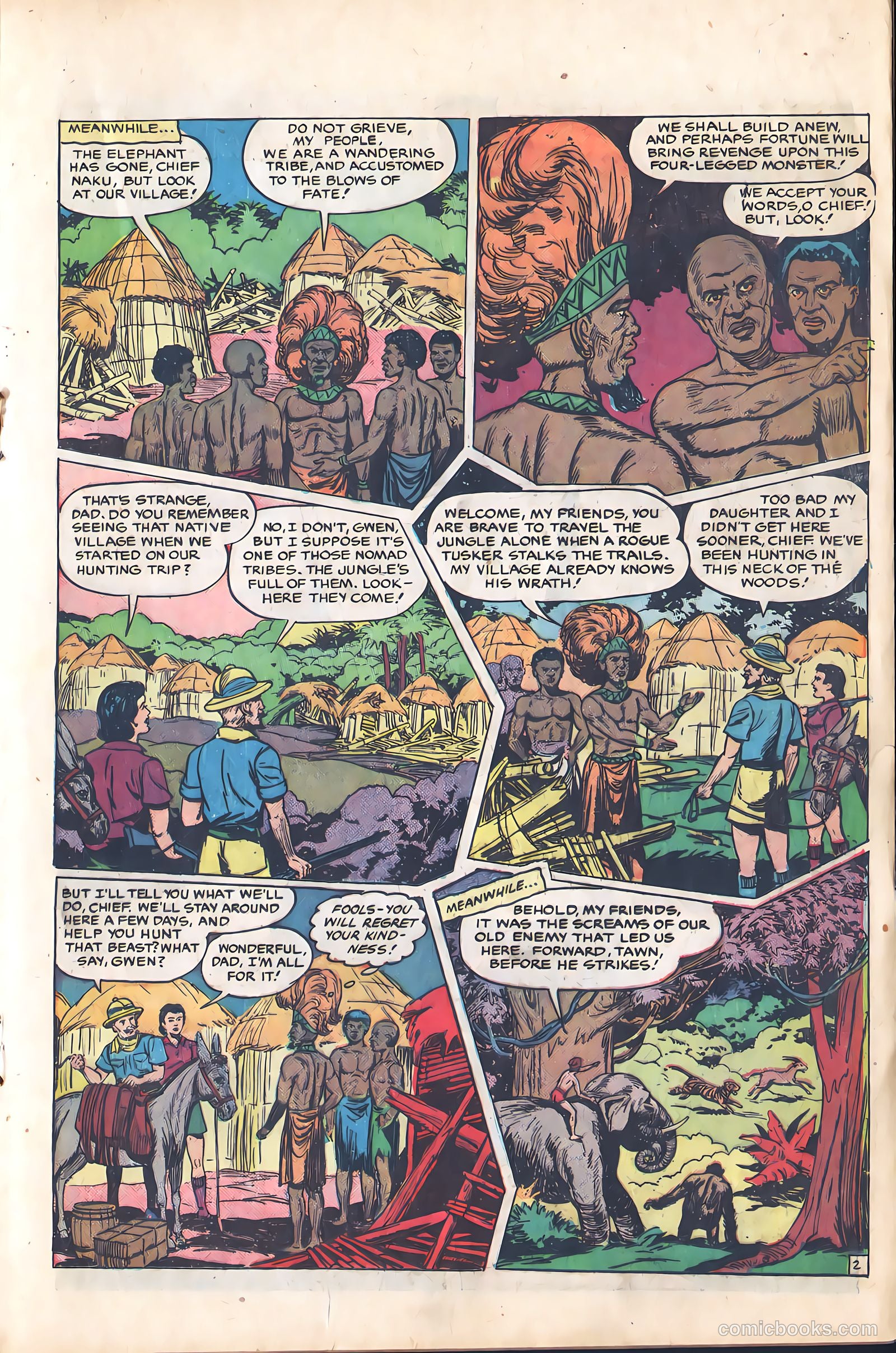Wambi, Jungle Boy #9 (1950) — page 17 of 36