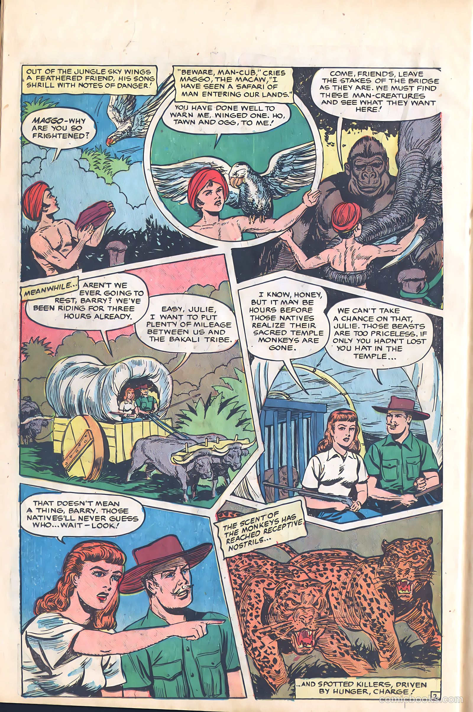 Wambi, Jungle Boy #9 (1950) — page 26 of 36
