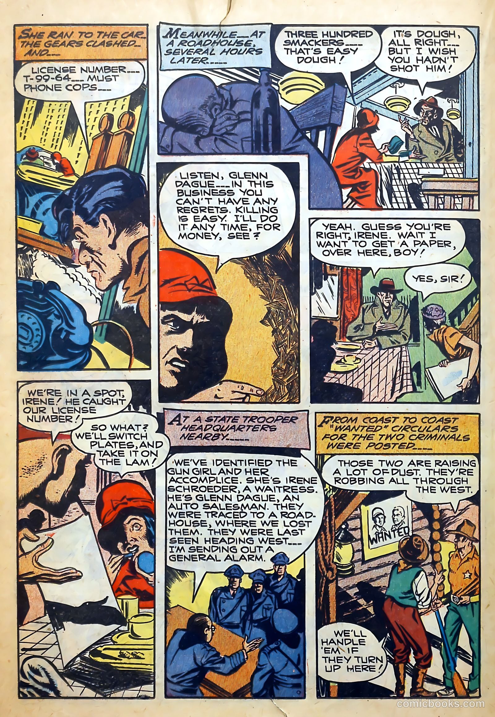 Wanted Comics #10 (1947) — page 32 of 52