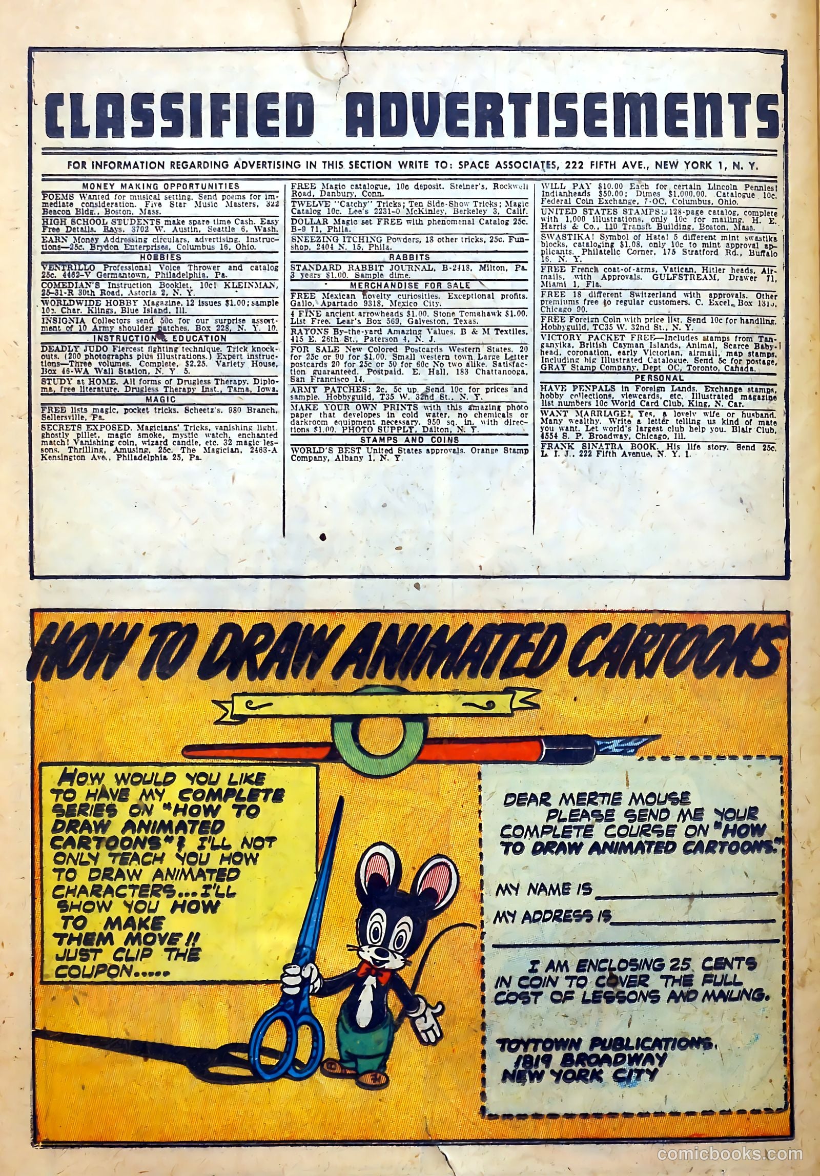 Wanted Comics #10 (1947) — page 36 of 52