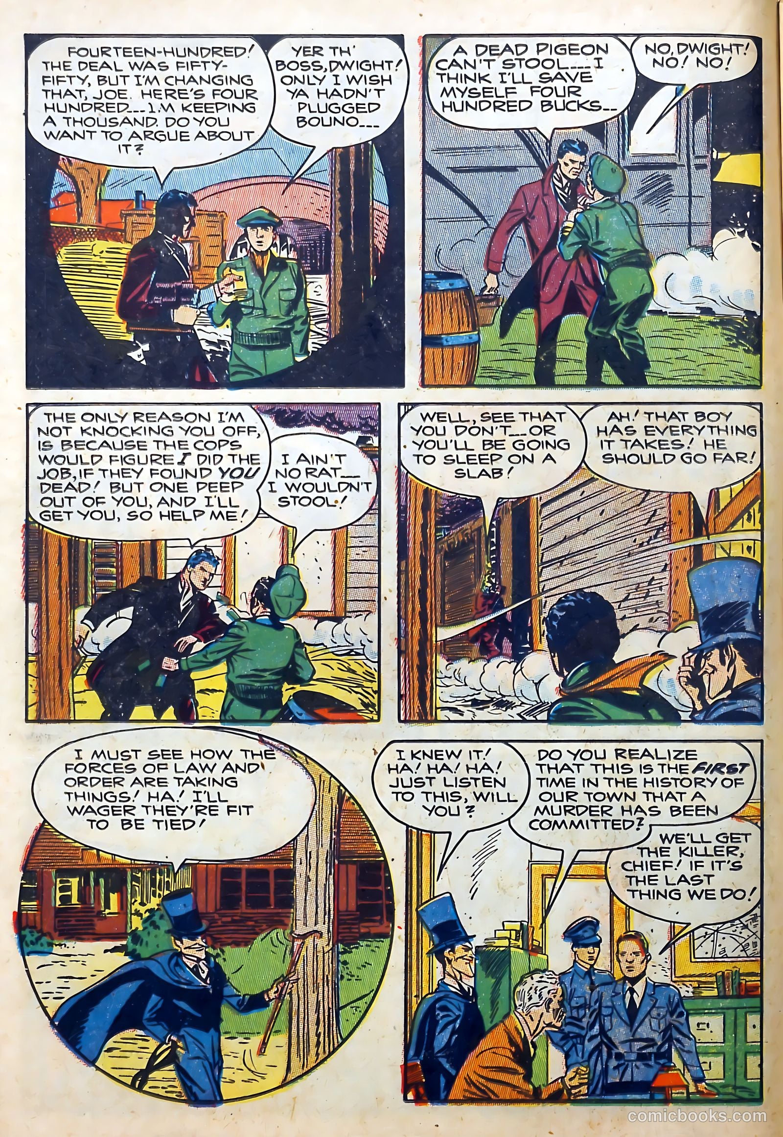 Wanted Comics #11 (1948) — page 19 of 54