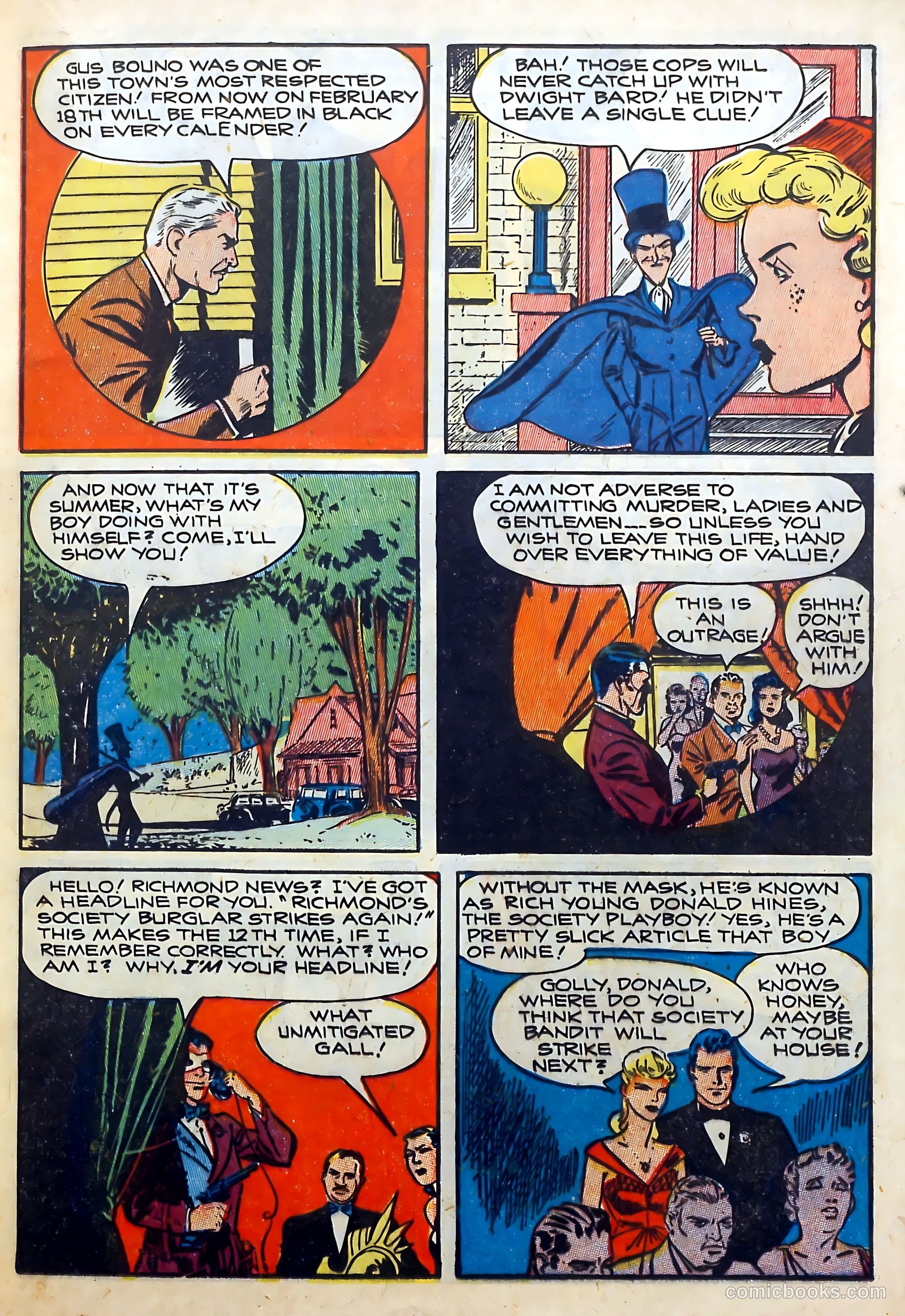 Wanted Comics #11 (1948) — page 20 of 54