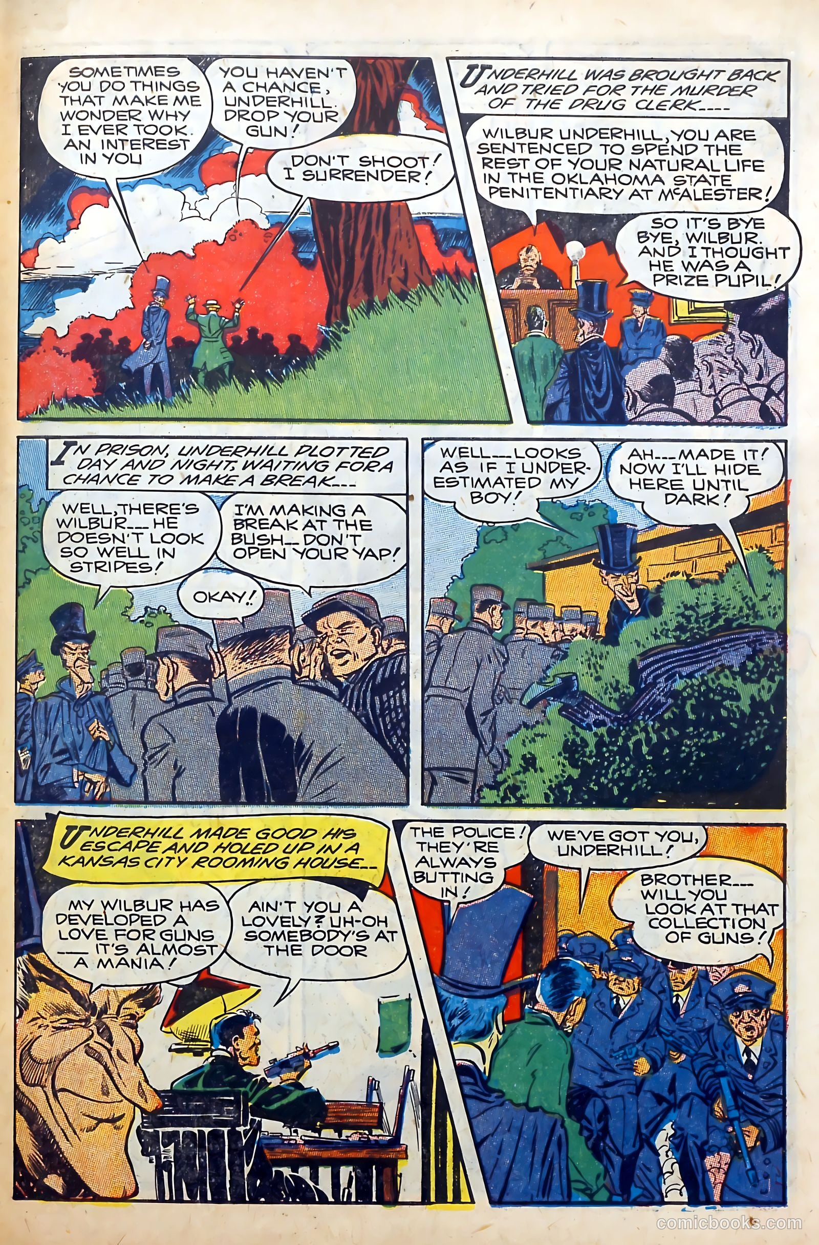 Wanted Comics #11 (1948) — page 46 of 54