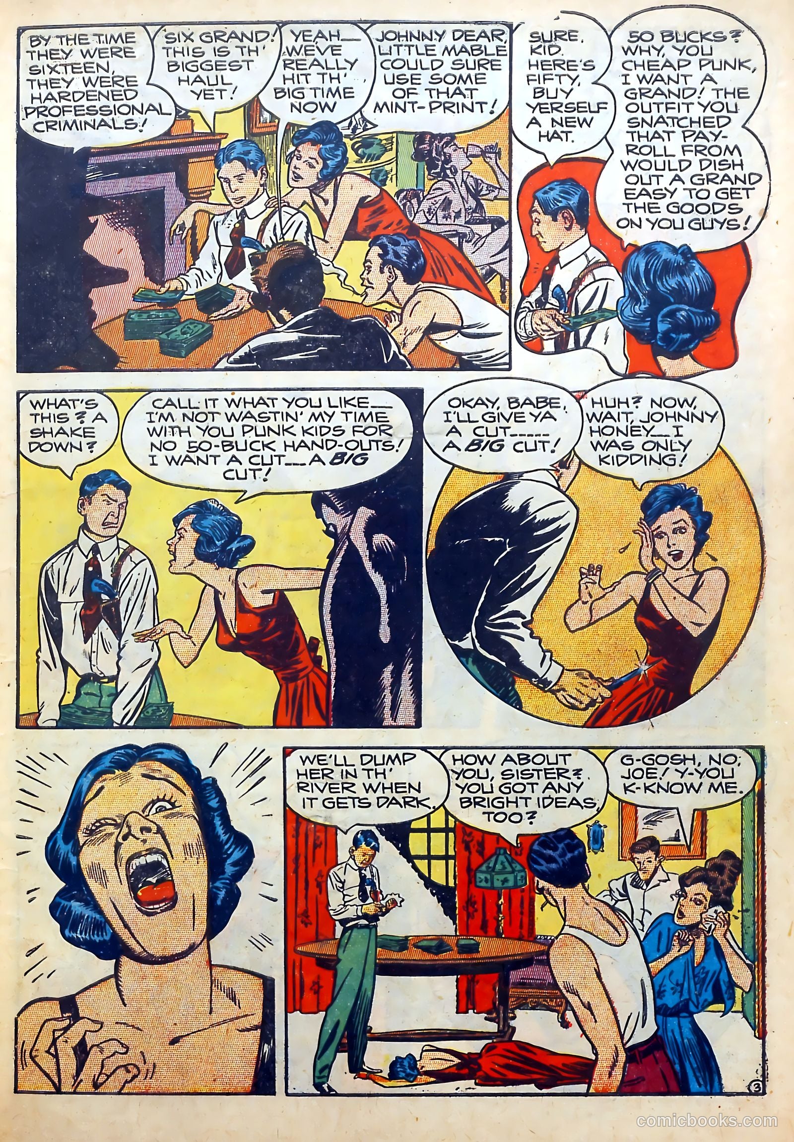 Wanted Comics #12 (1948) — page 5 of 52