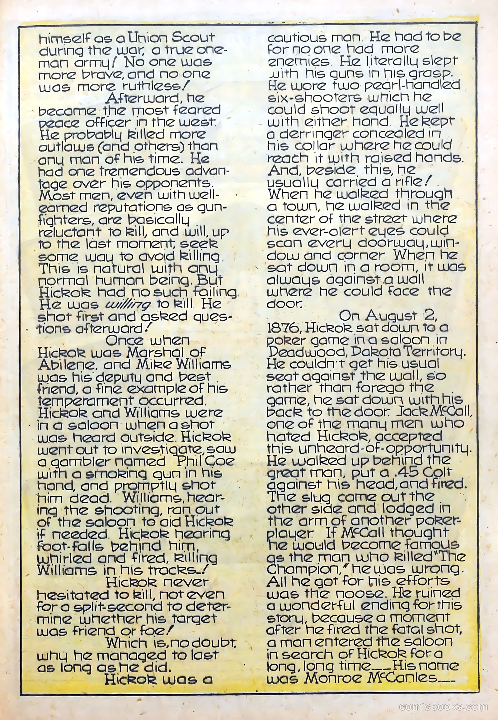 Wanted Comics #12 (1948) — page 37 of 52