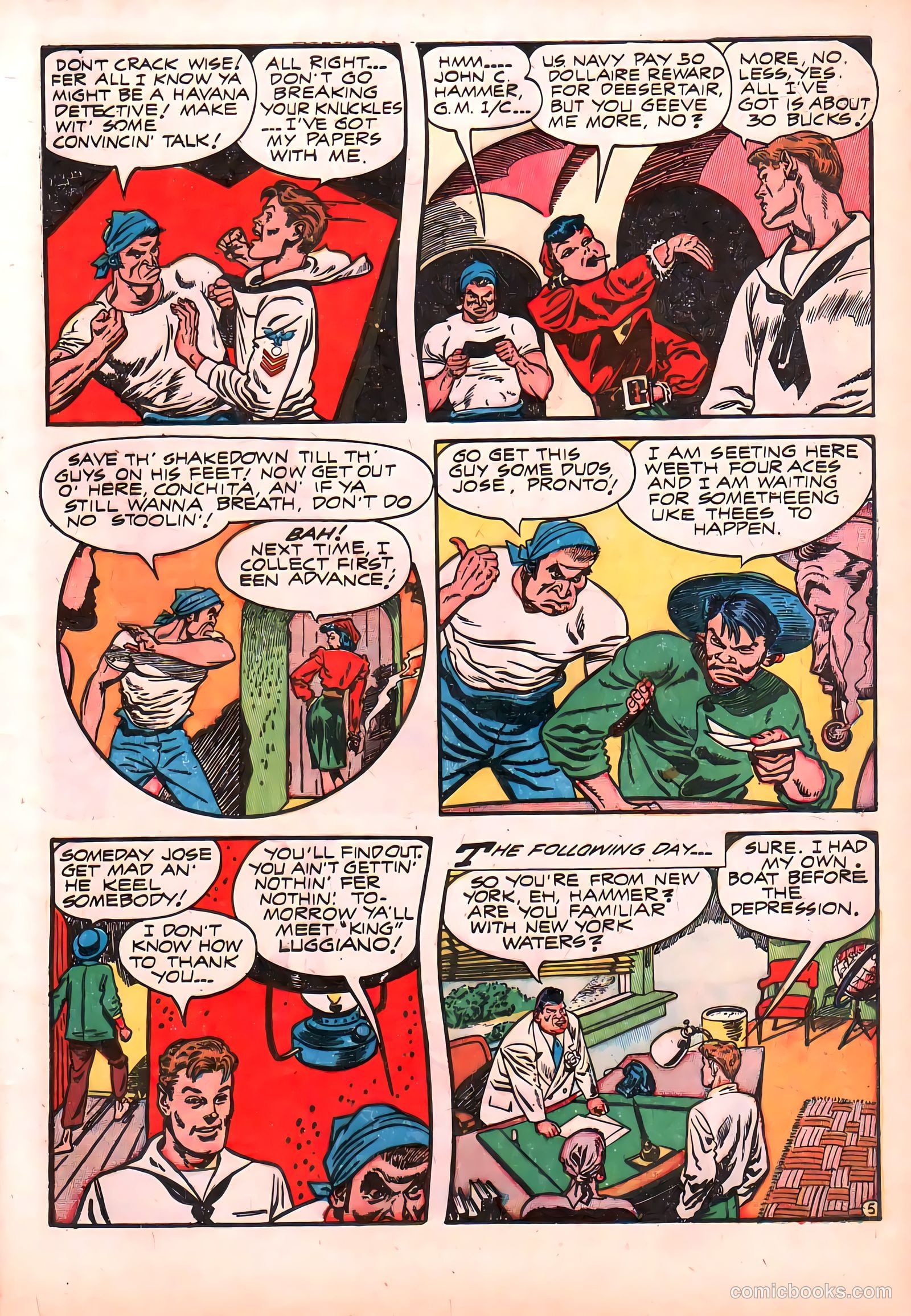Wanted Comics #13 (1948) — page 7 of 52