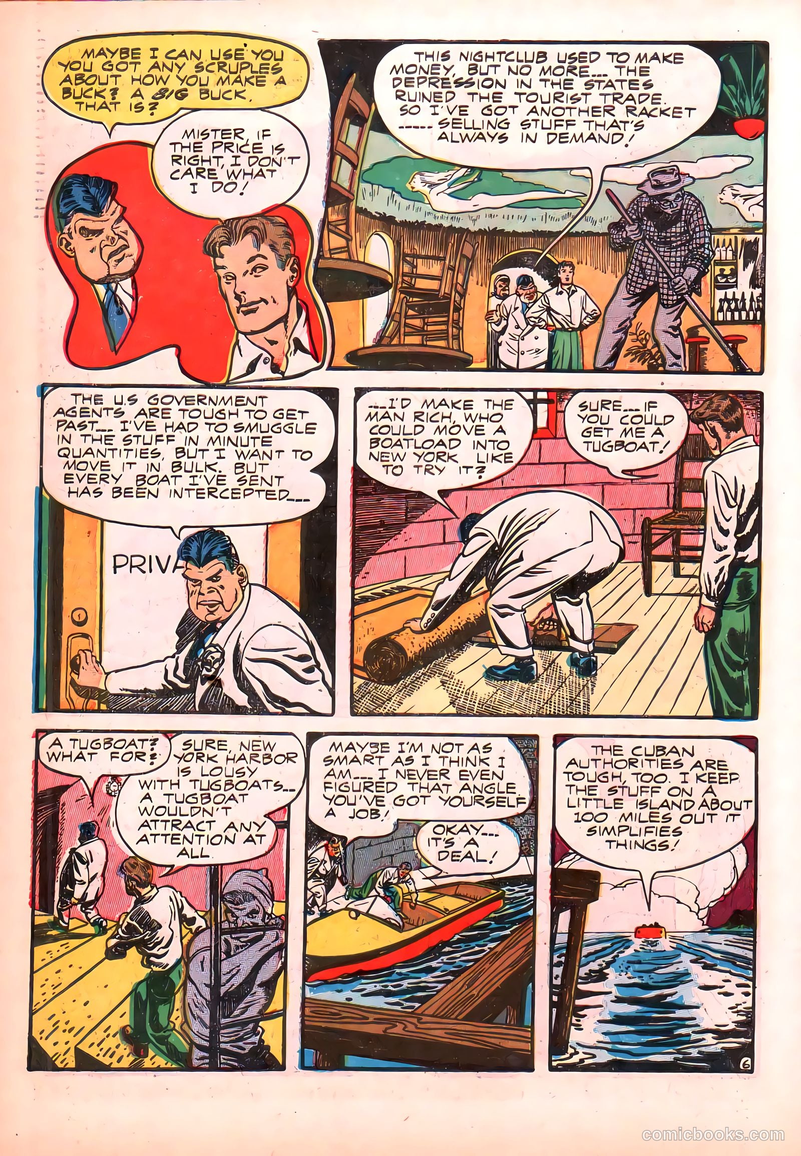 Wanted Comics #13 (1948) — page 8 of 52