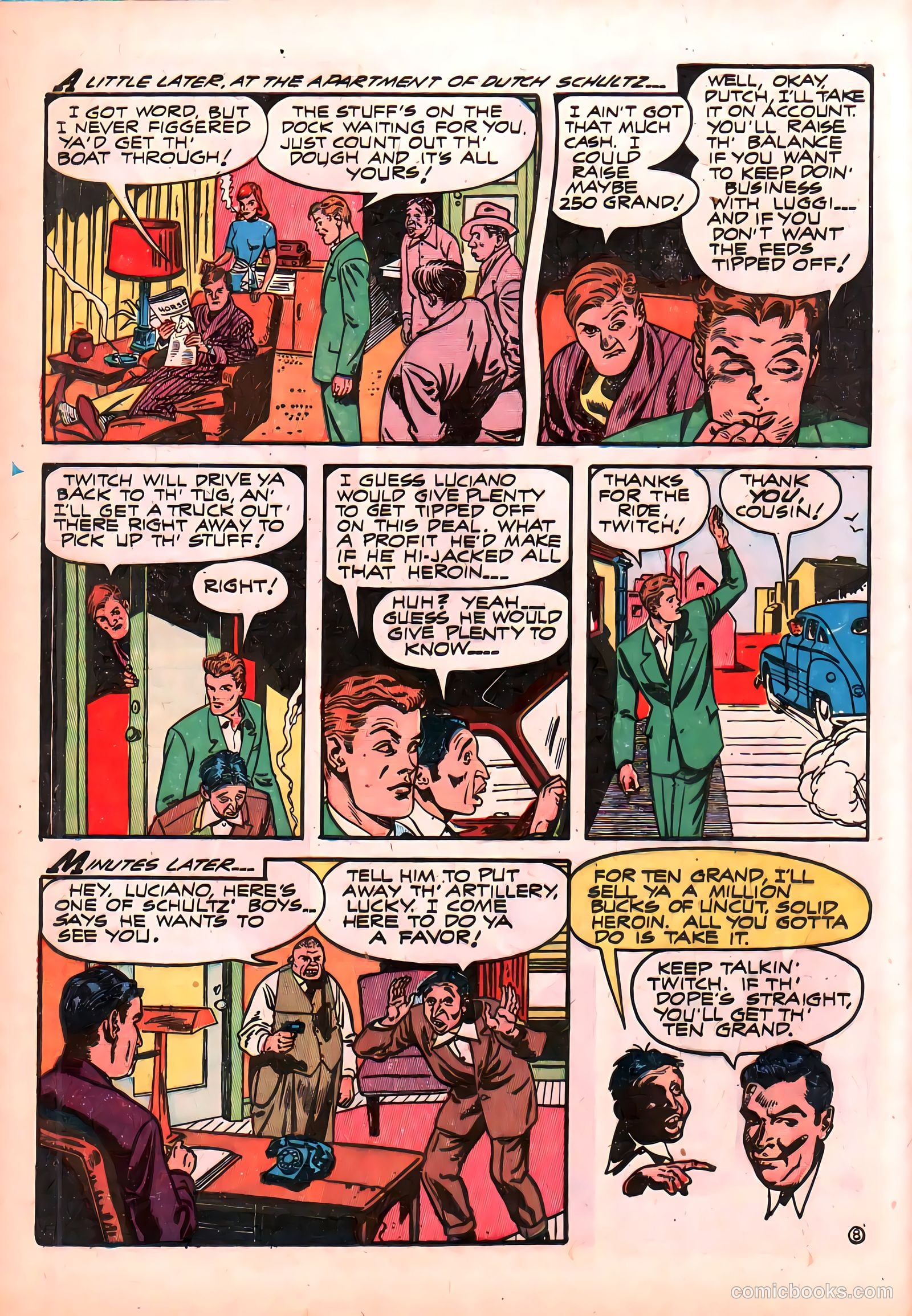 Wanted Comics #13 (1948) — page 10 of 52