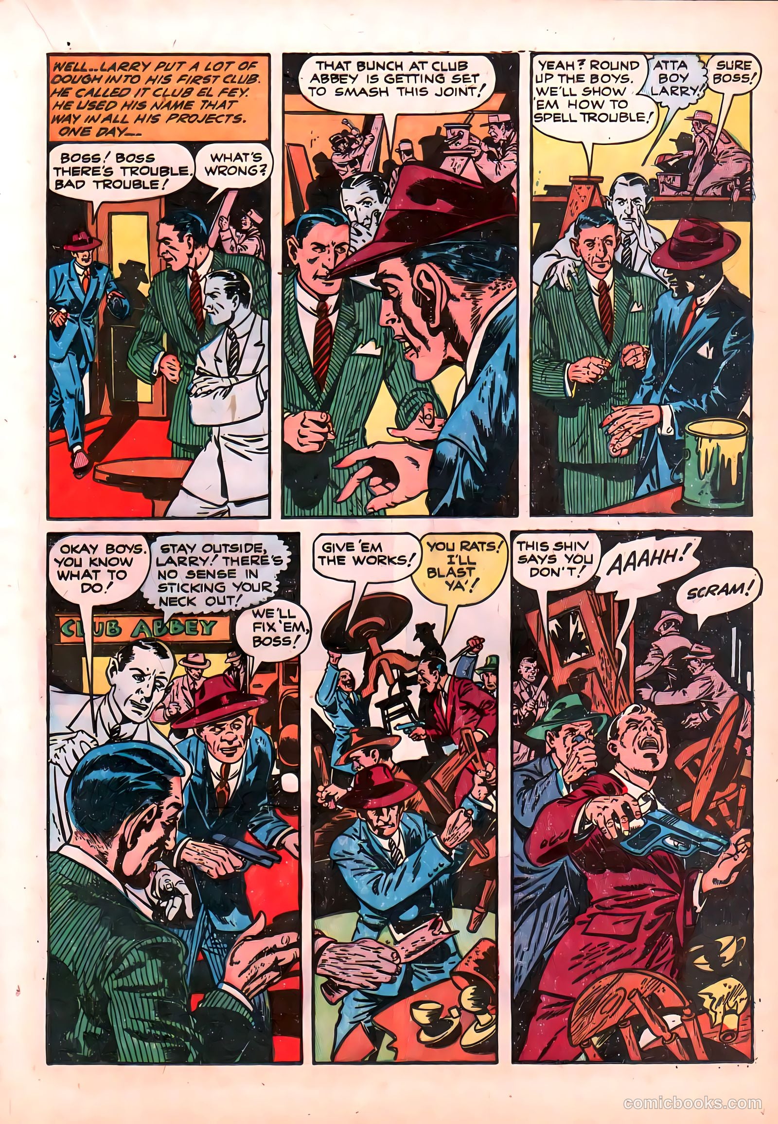 Wanted Comics #13 (1948) — page 19 of 52
