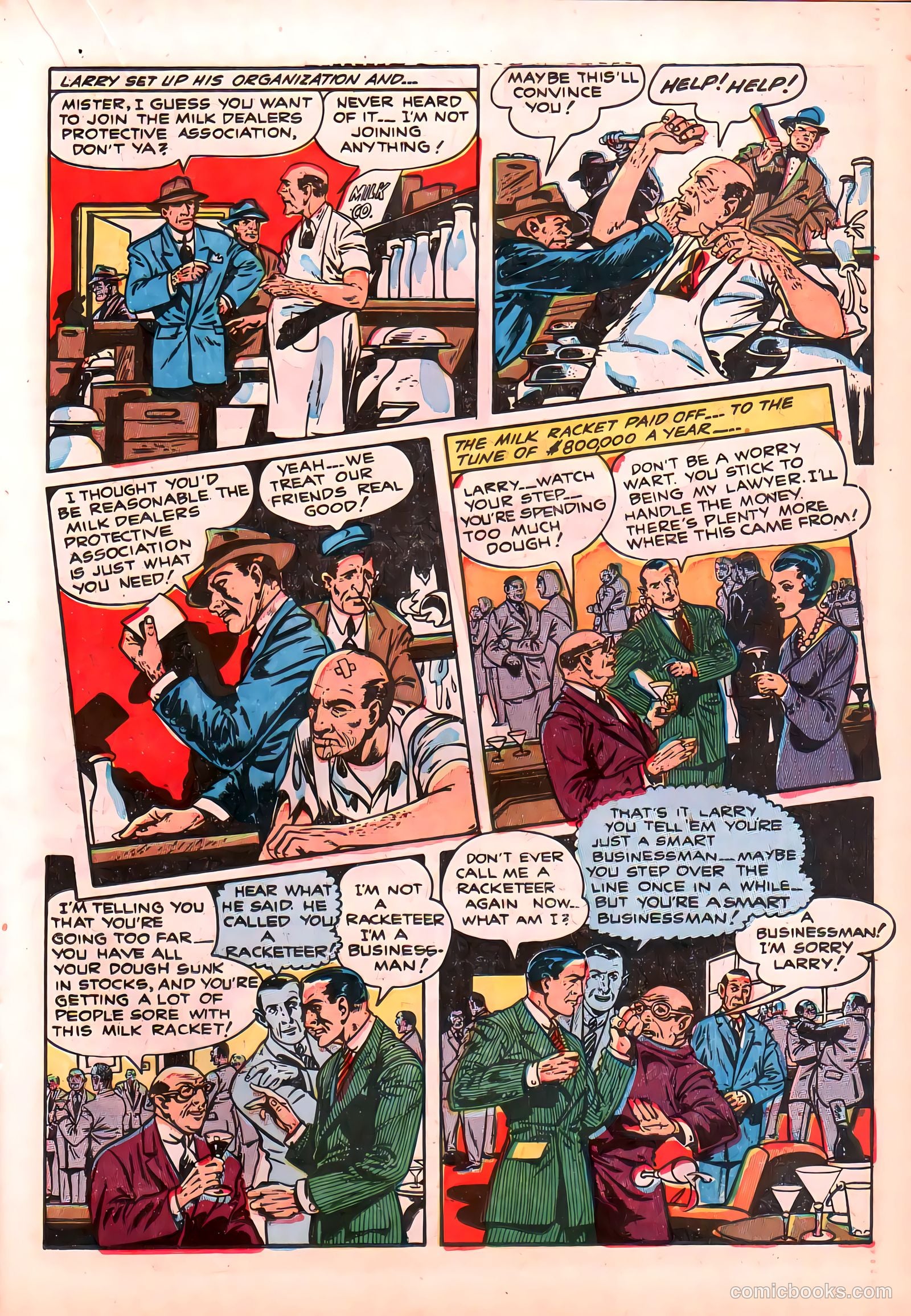 Wanted Comics #13 (1948) — page 21 of 52