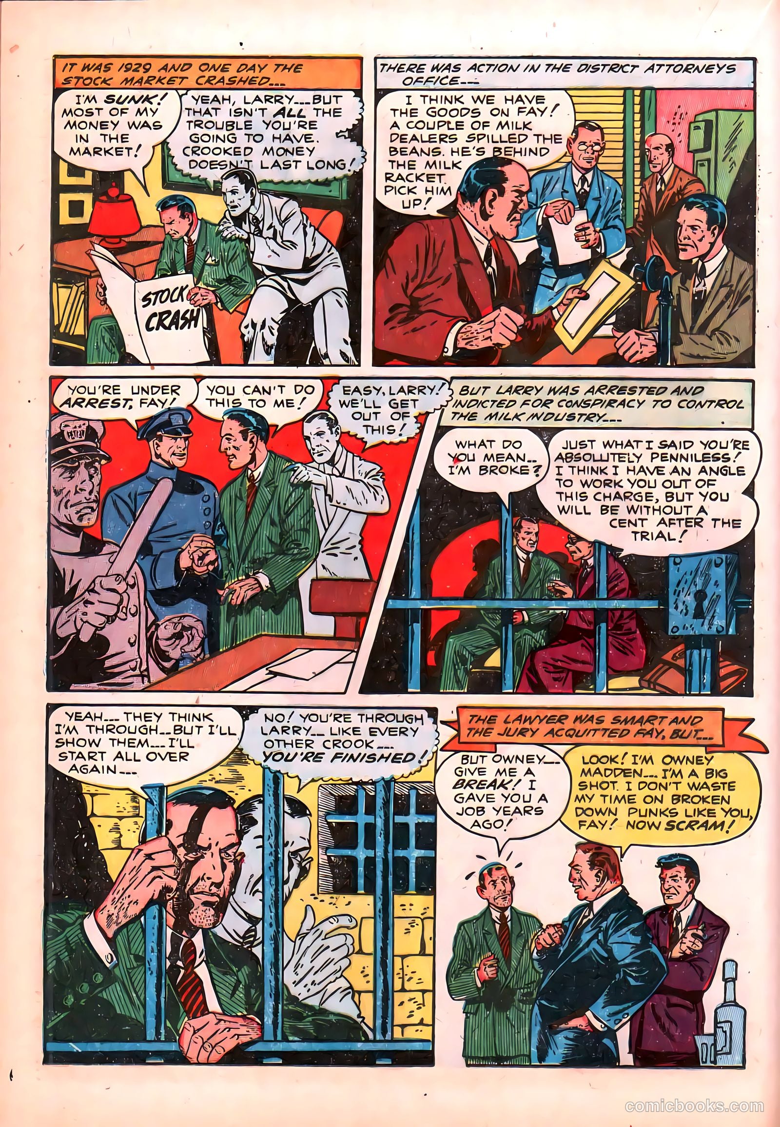 Wanted Comics #13 (1948) — page 22 of 52