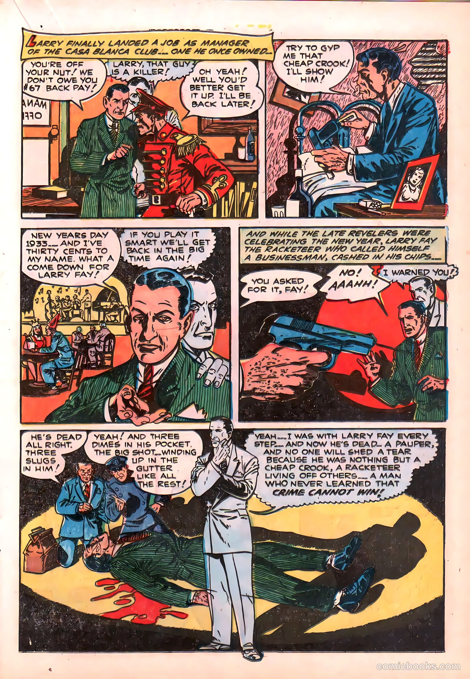 Wanted Comics #13 (1948) — page 23 of 52
