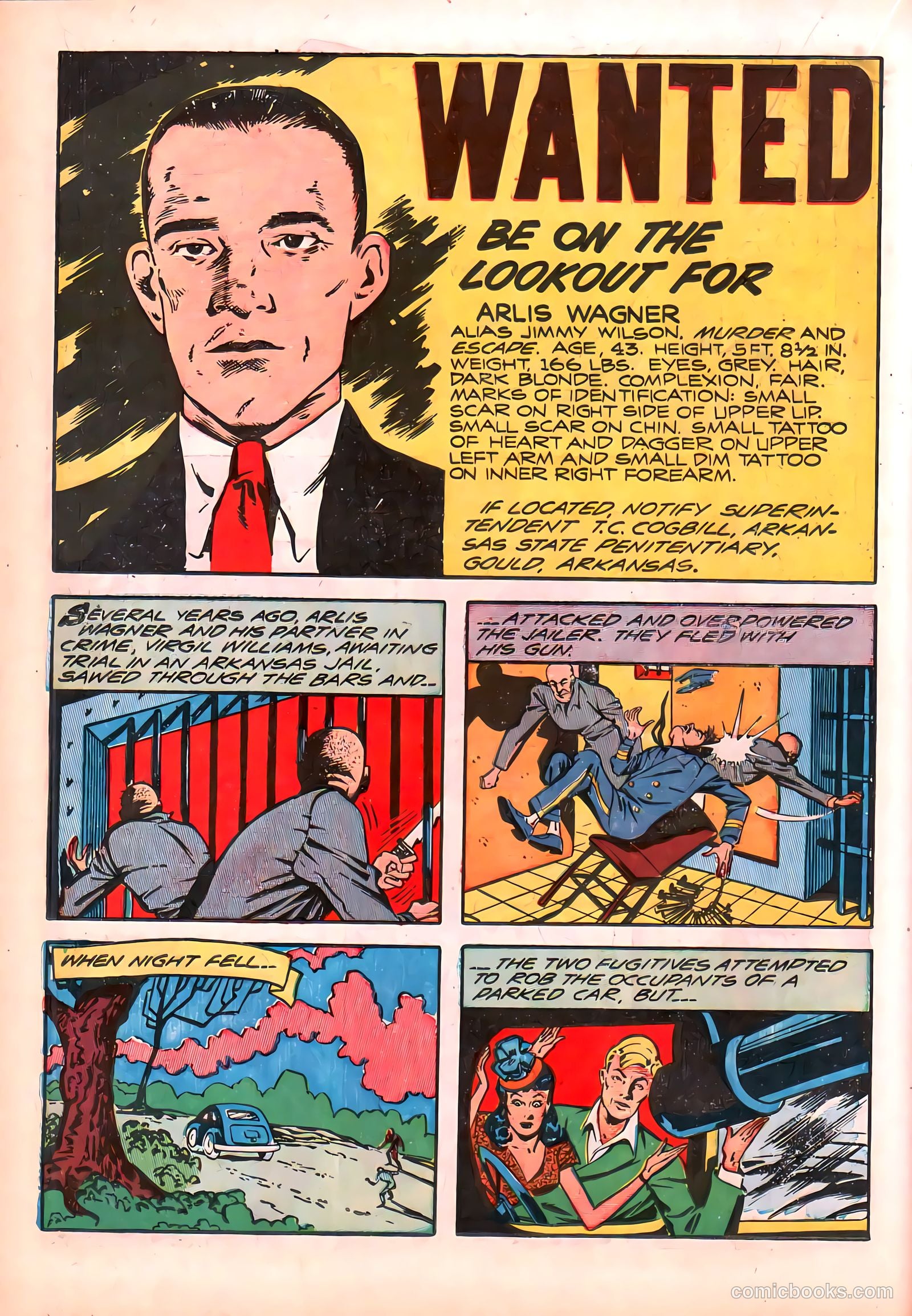 Wanted Comics #13 (1948) — page 26 of 52