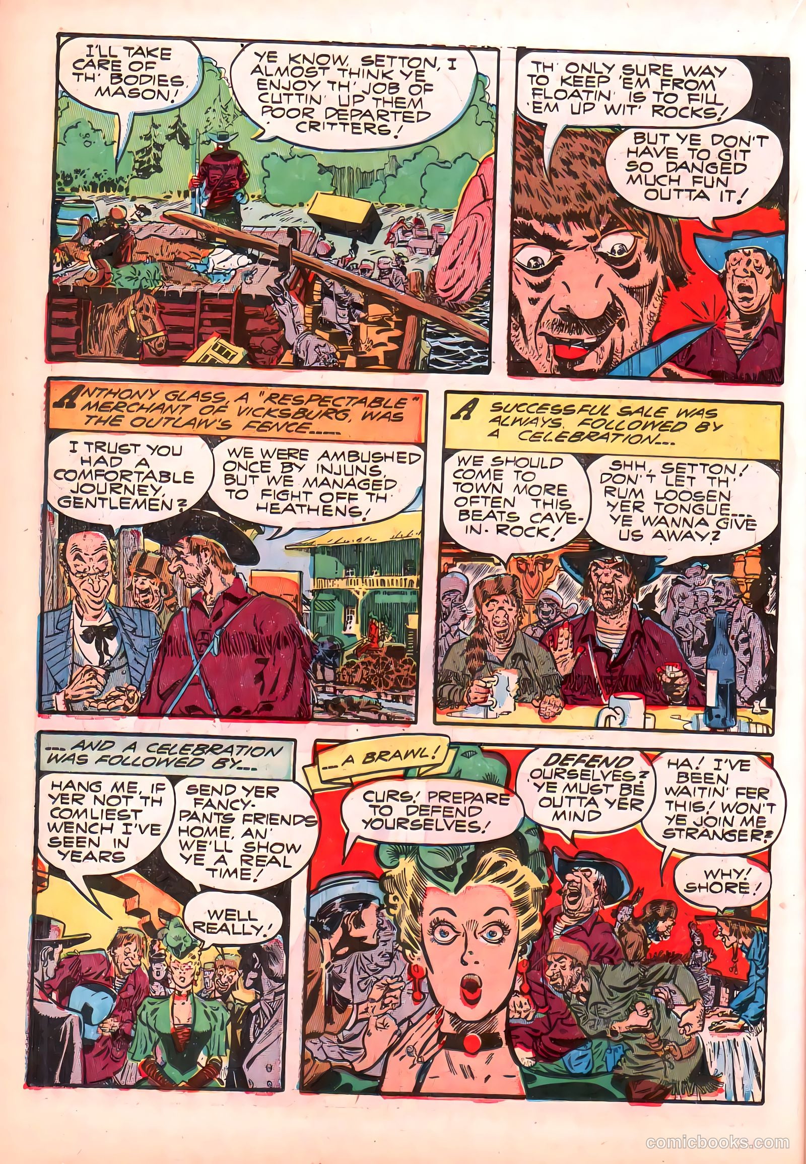 Wanted Comics #13 (1948) — page 32 of 52