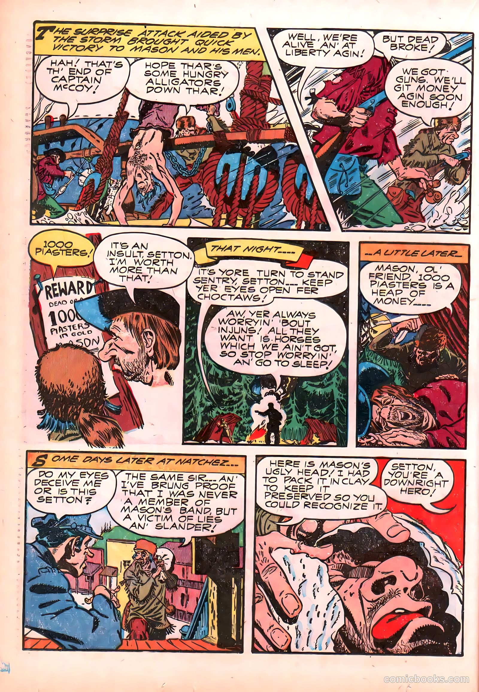 Wanted Comics #13 (1948) — page 34 of 52