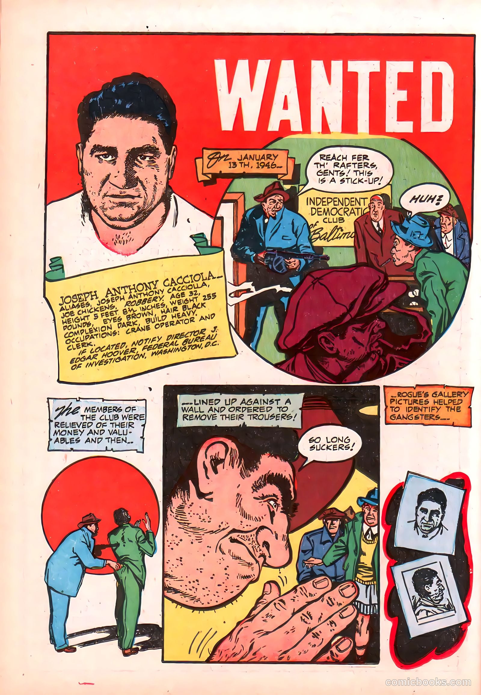 Wanted Comics #13 (1948) — page 38 of 52