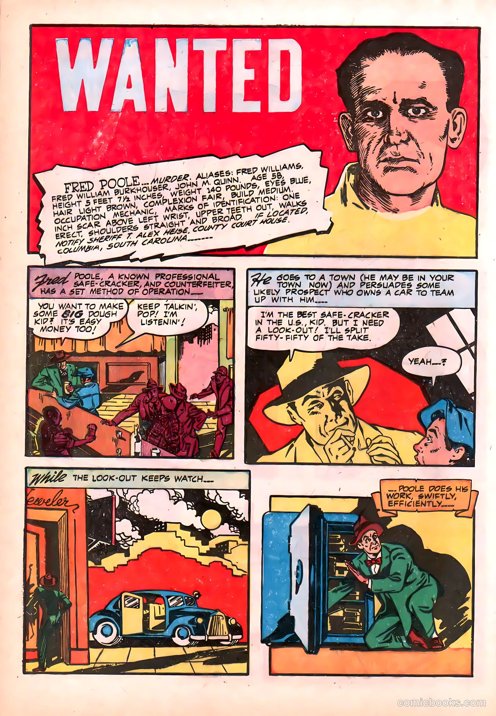 Wanted Comics #13 (1948) — page 40 of 52