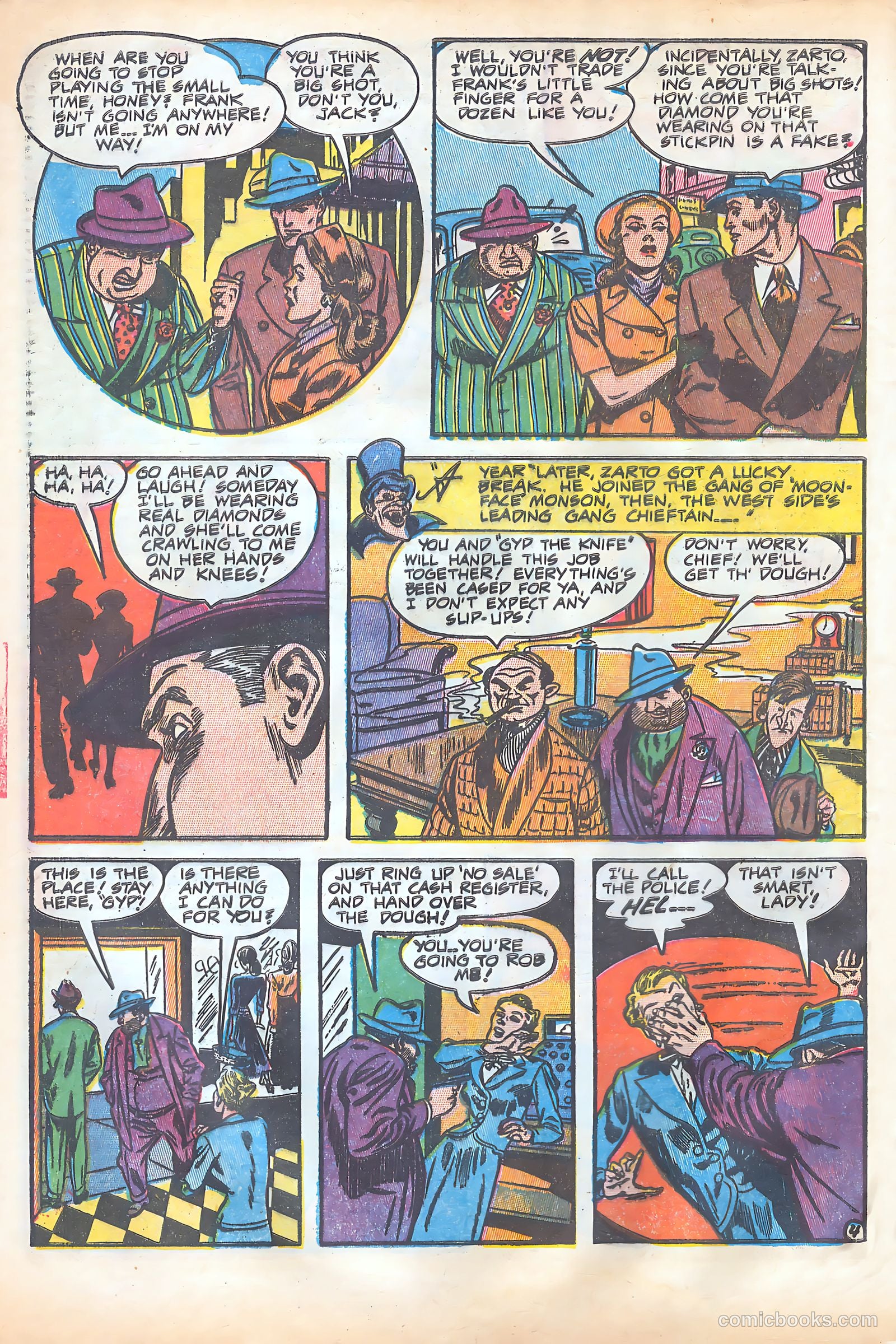 Wanted Comics #14 (1948) — page 6 of 52
