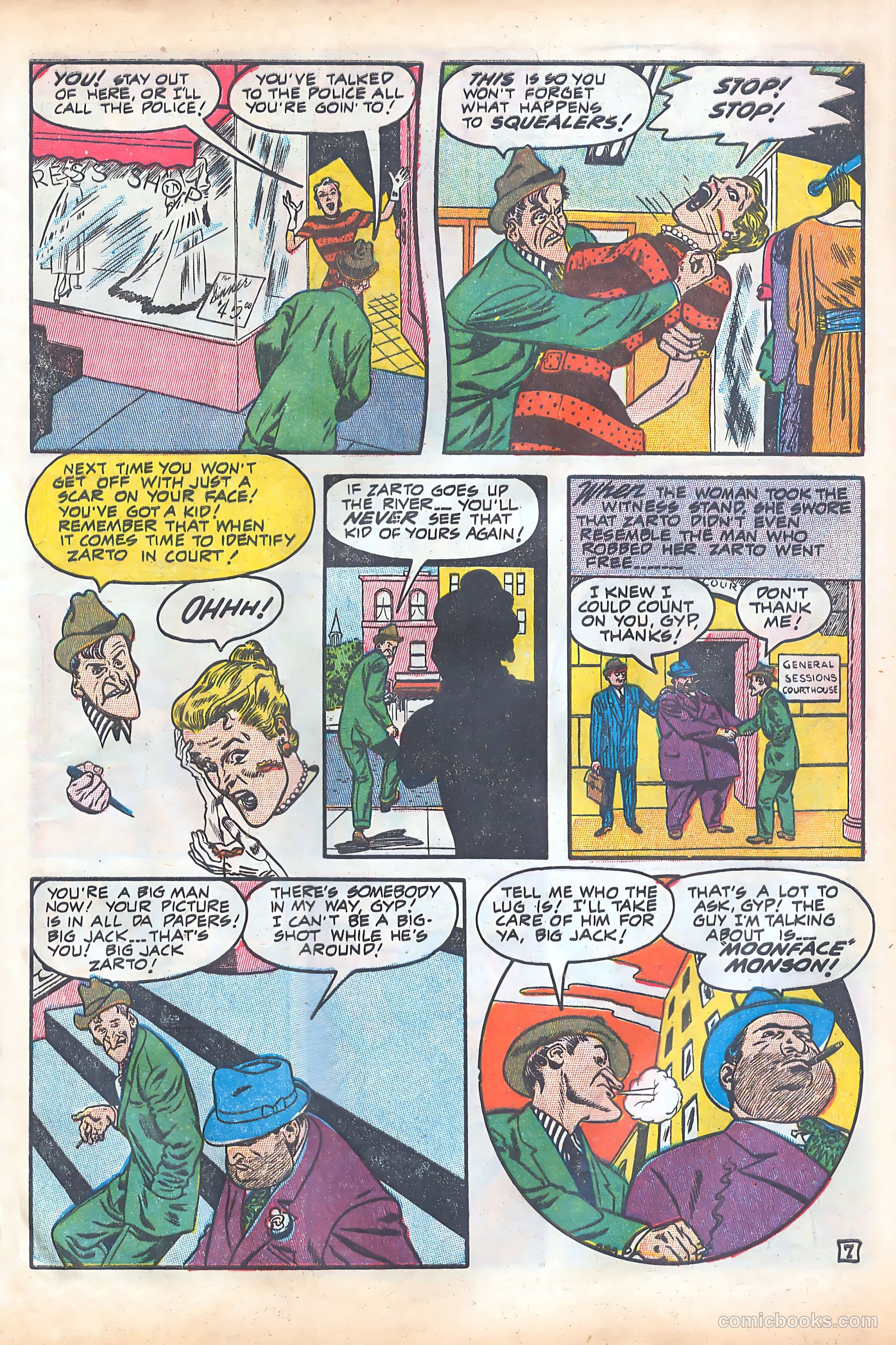 Wanted Comics #14 (1948) — page 9 of 52