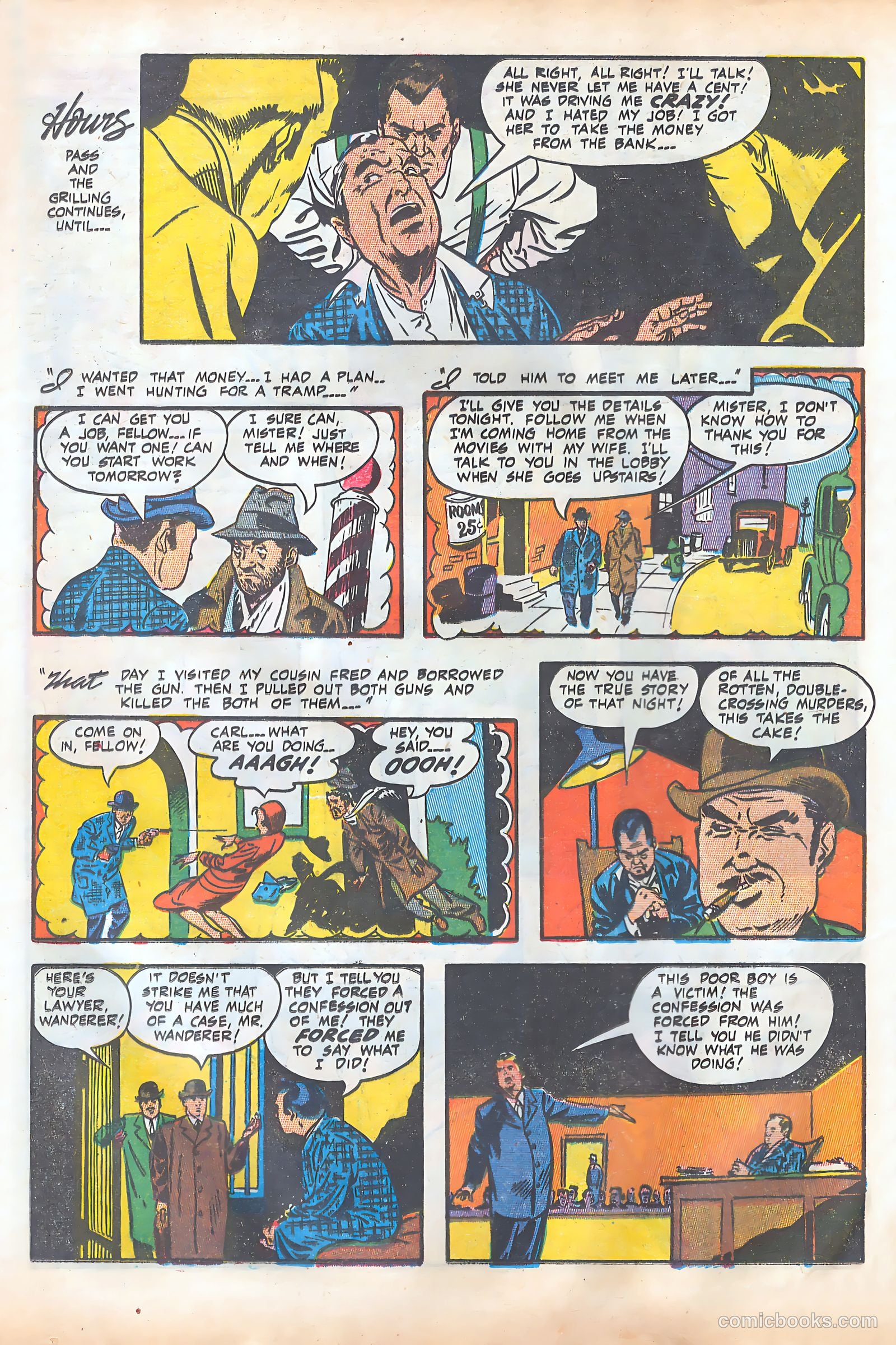 Wanted Comics #14 (1948) — page 32 of 52