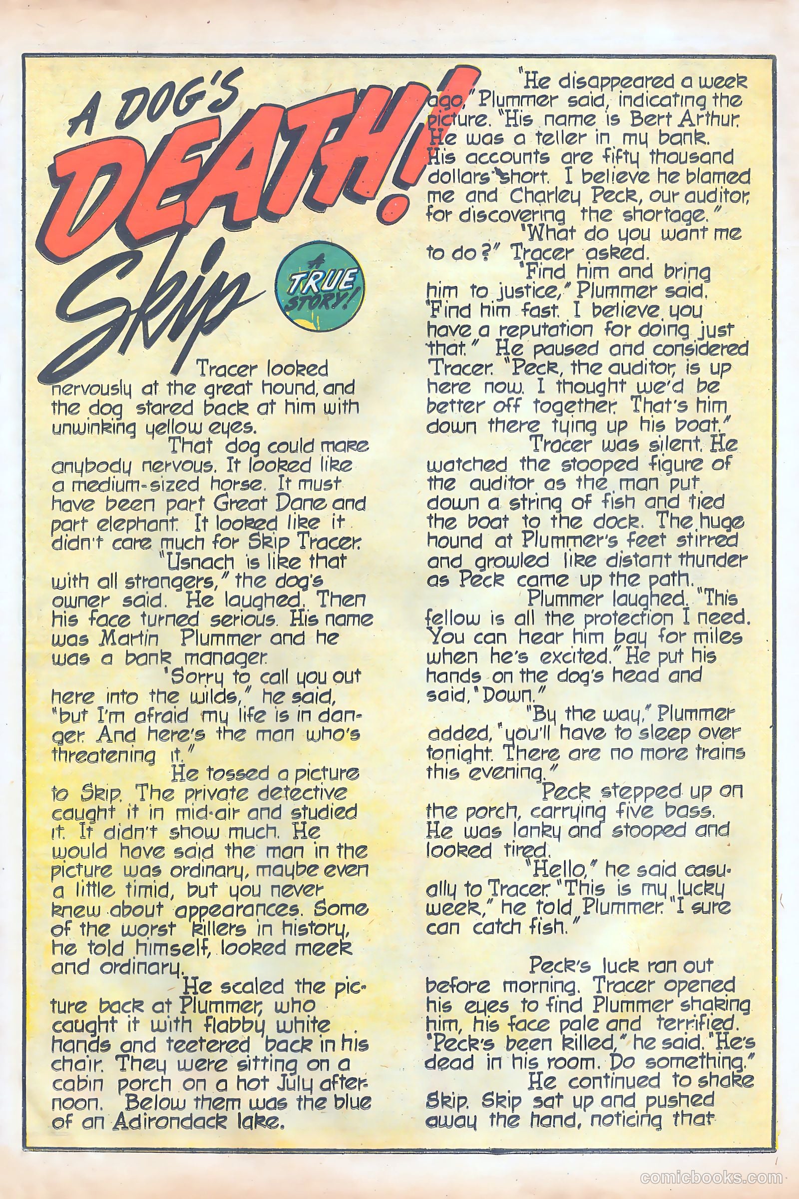 Wanted Comics #14 (1948) — page 35 of 52