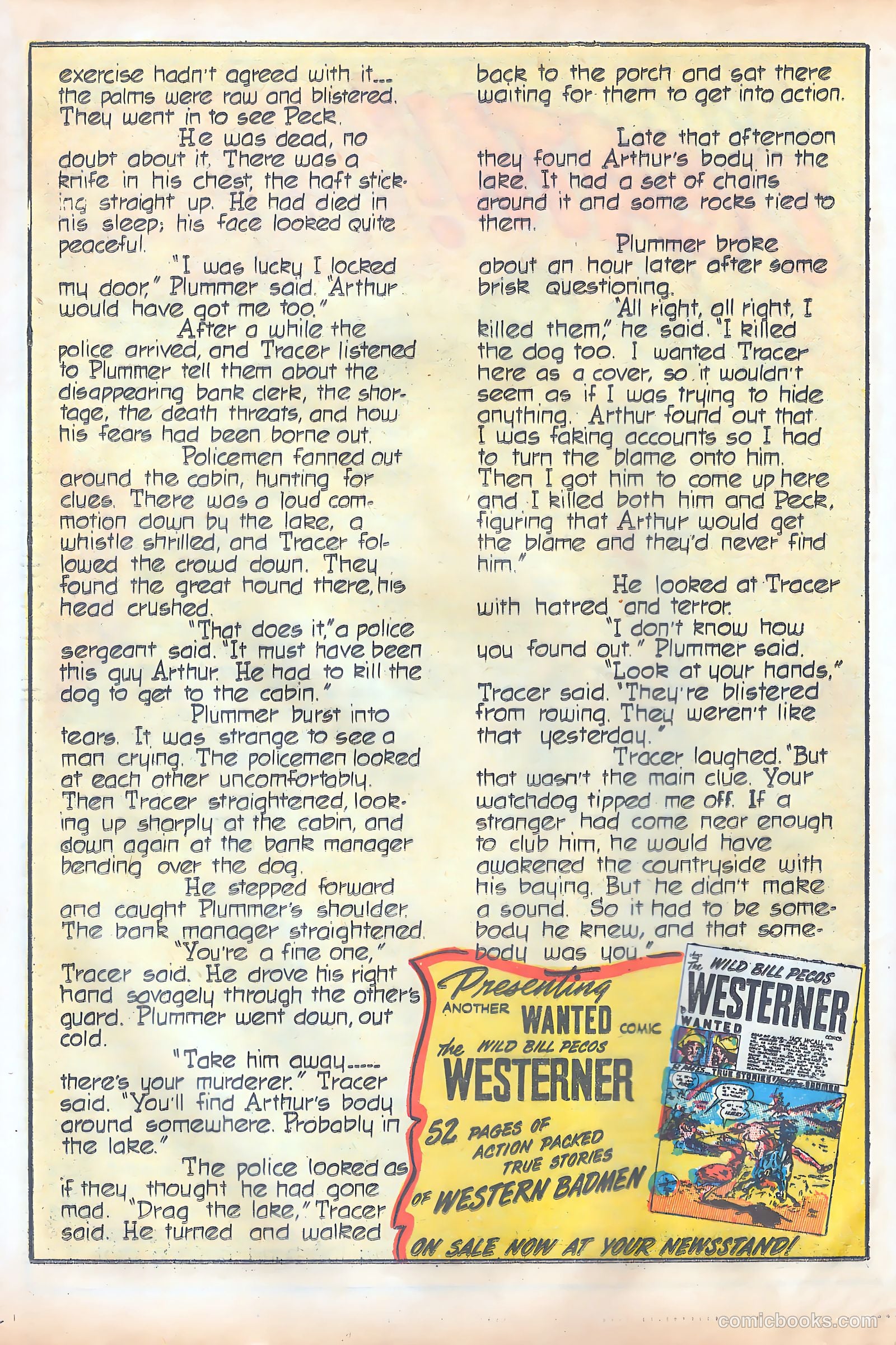 Wanted Comics #14 (1948) — page 36 of 52