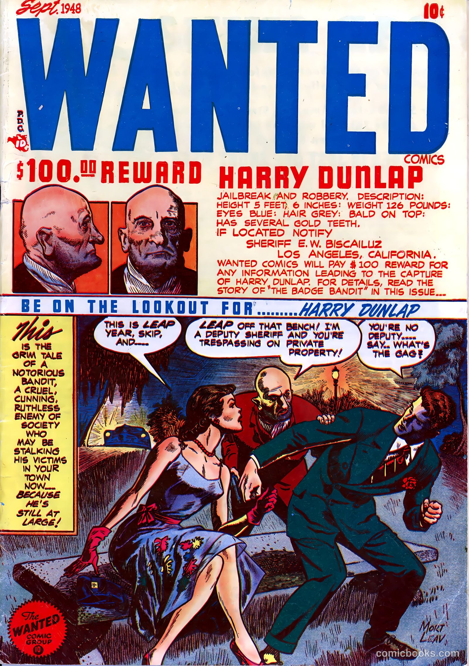 Wanted Comics #15