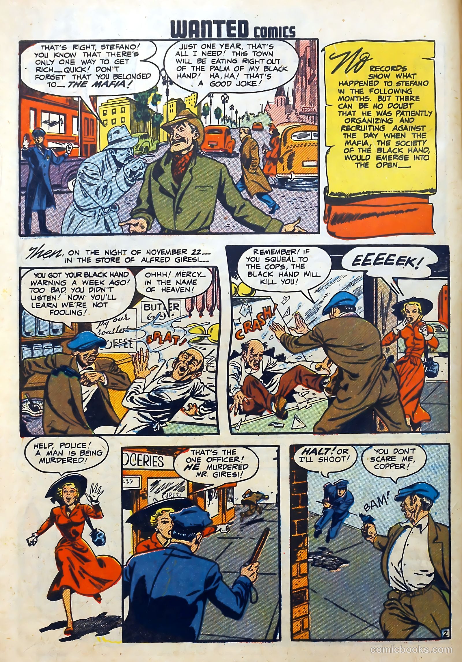 Wanted Comics #15 (1948) — page 4 of 52