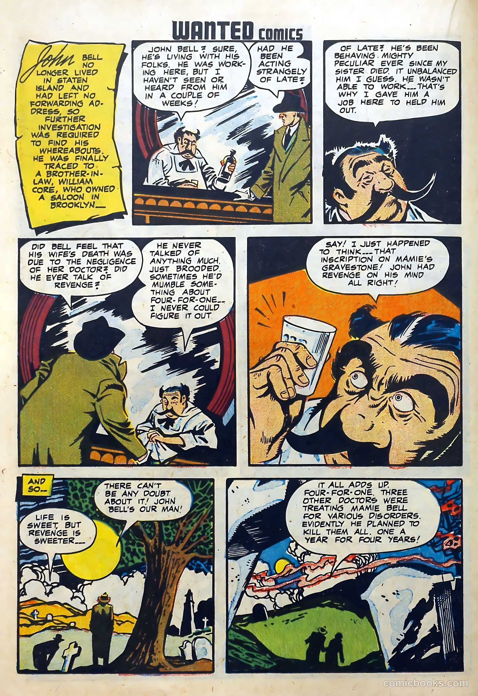 Wanted Comics #15 (1948) — page 22 of 52
