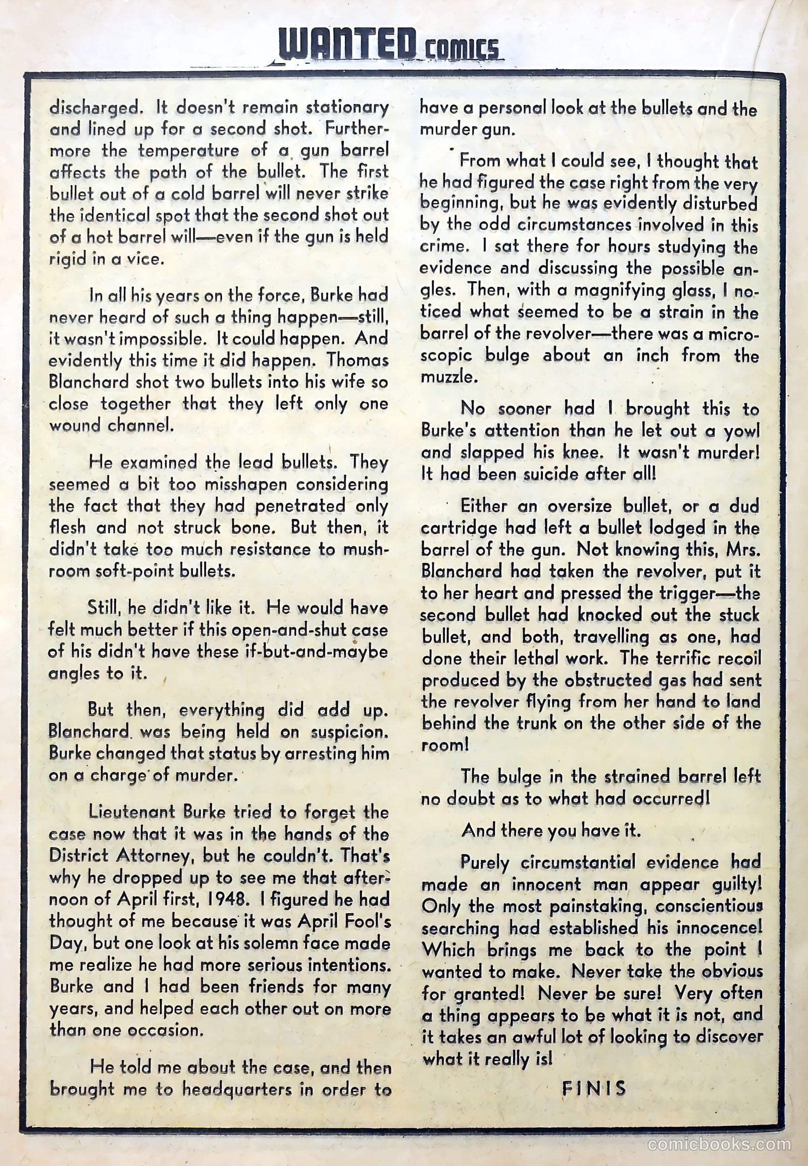 Wanted Comics #15 (1948) — page 30 of 52