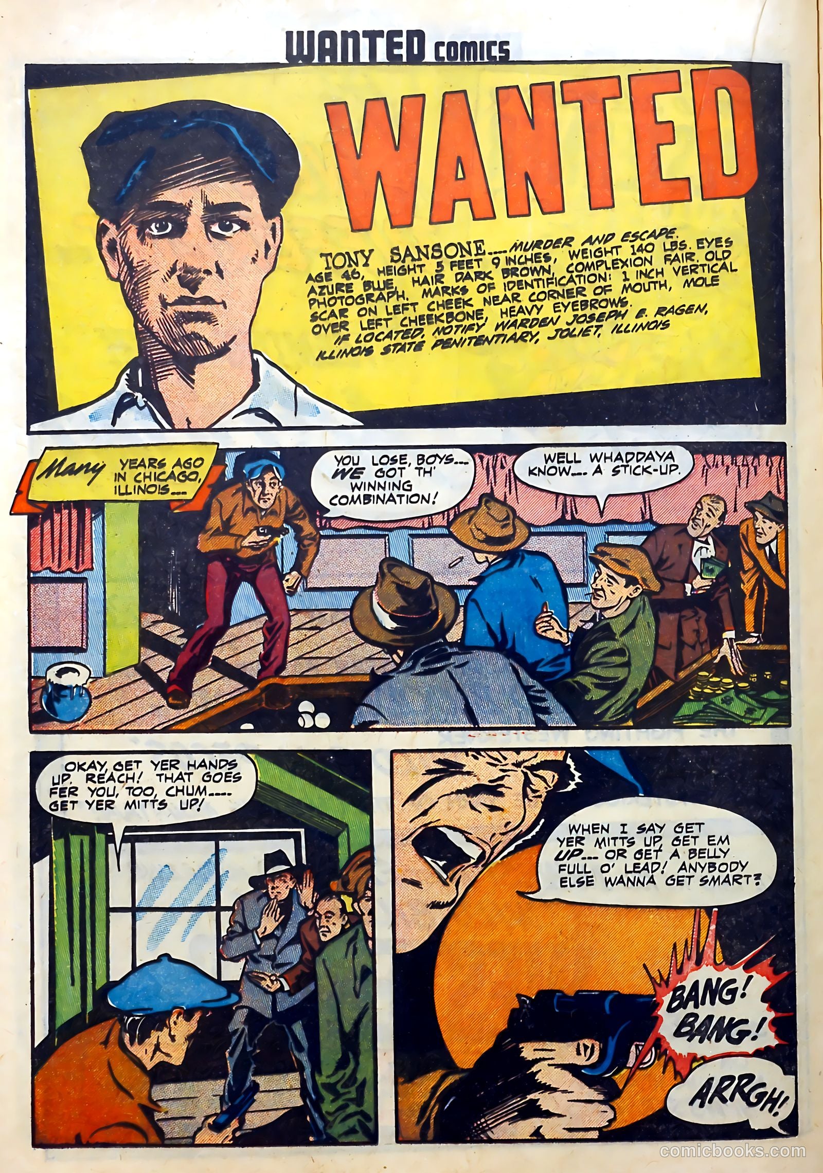 Wanted Comics #15 (1948) — page 32 of 52