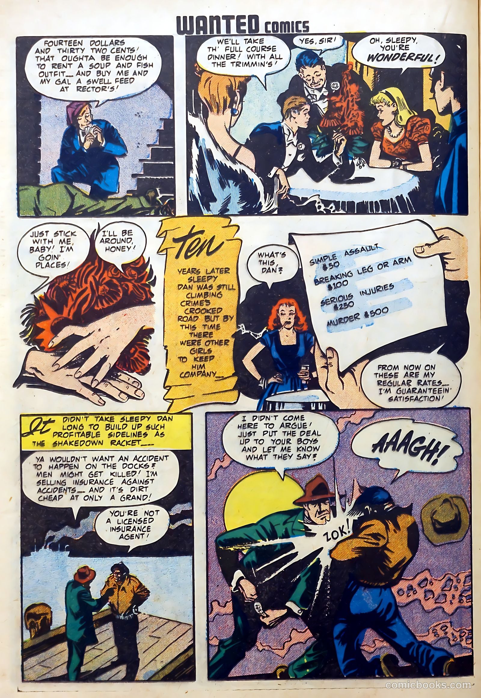 Wanted Comics #15 (1948) — page 36 of 52
