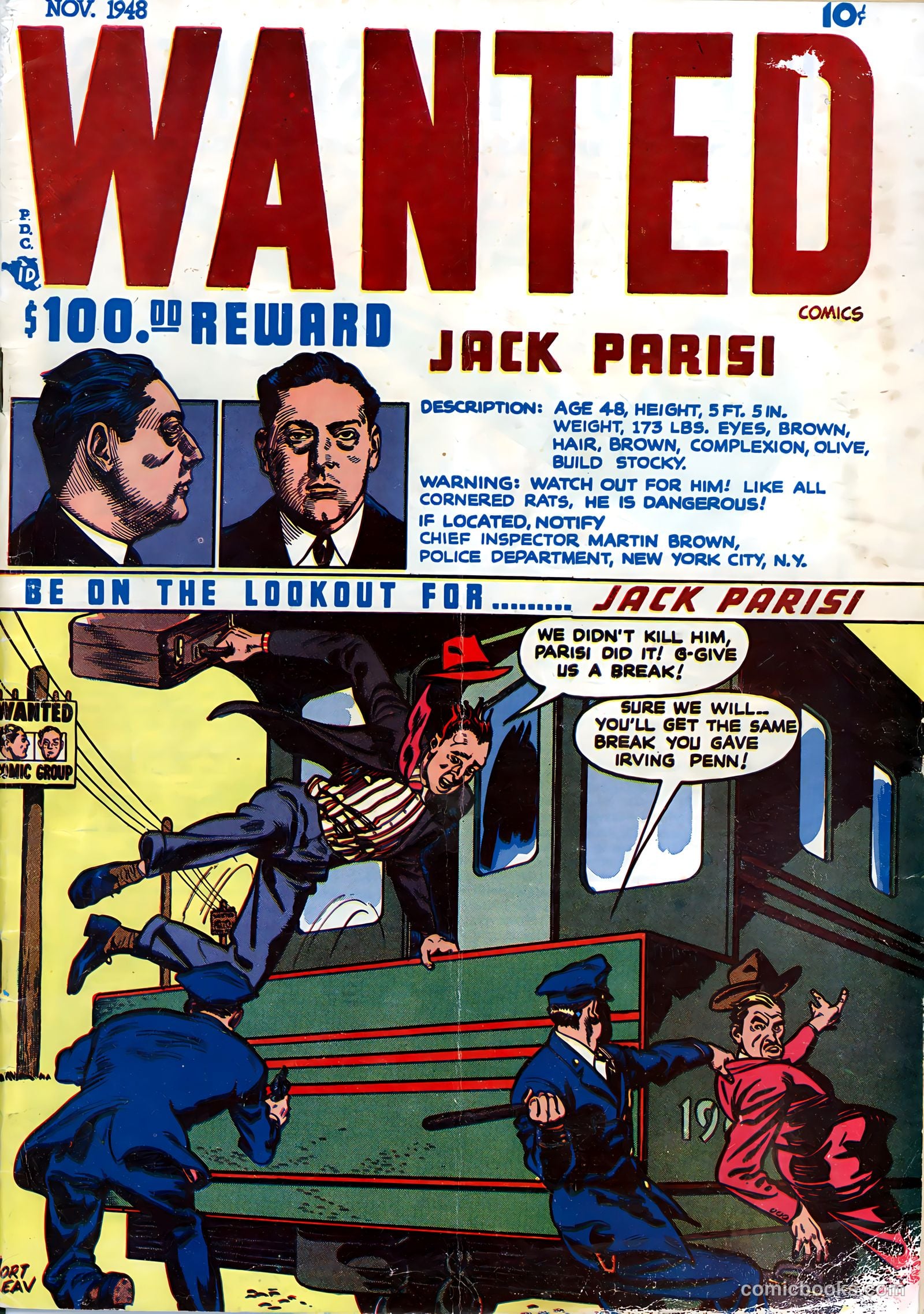 Wanted Comics #16