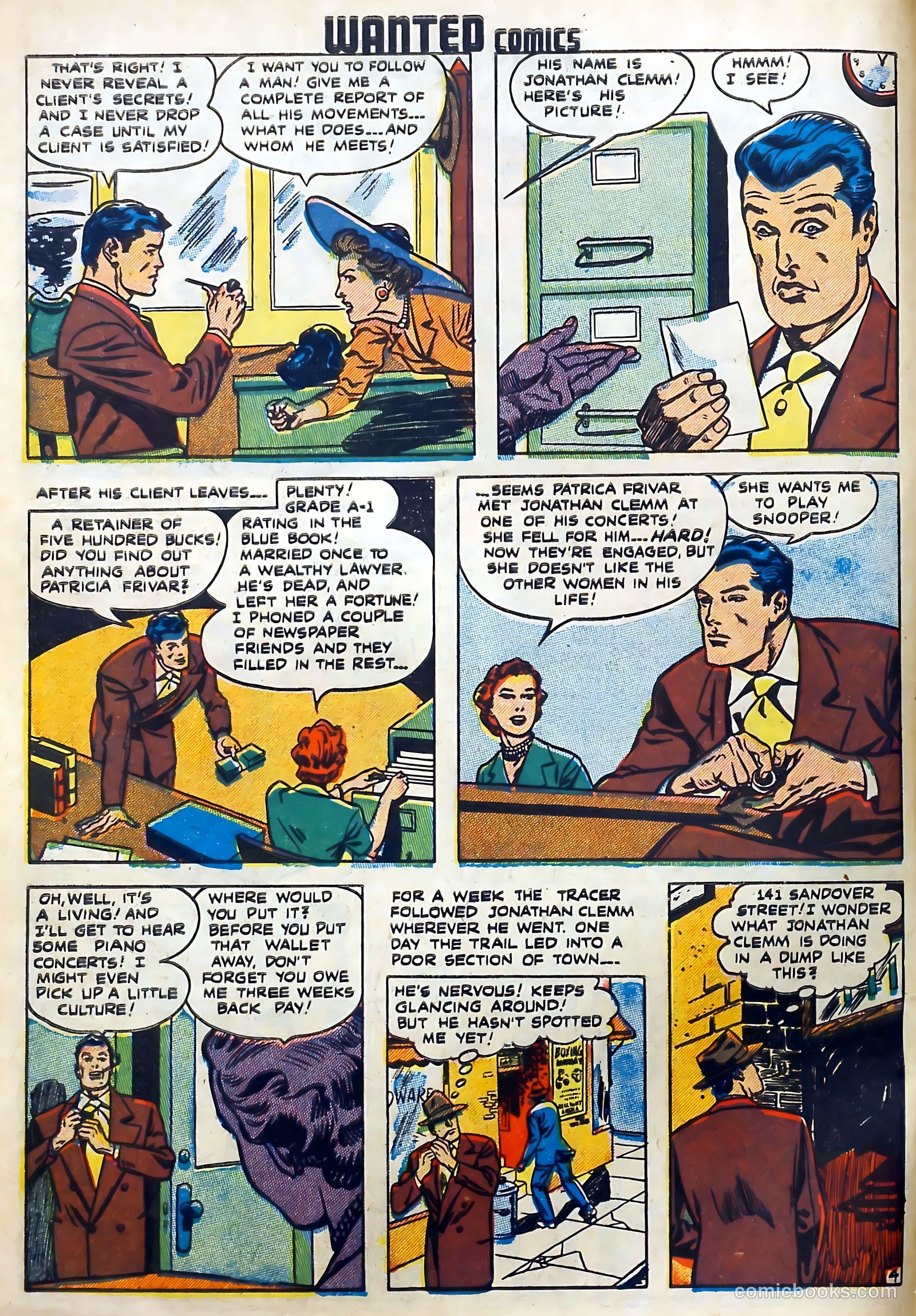 Wanted Comics #16 (1948) — page 6 of 52