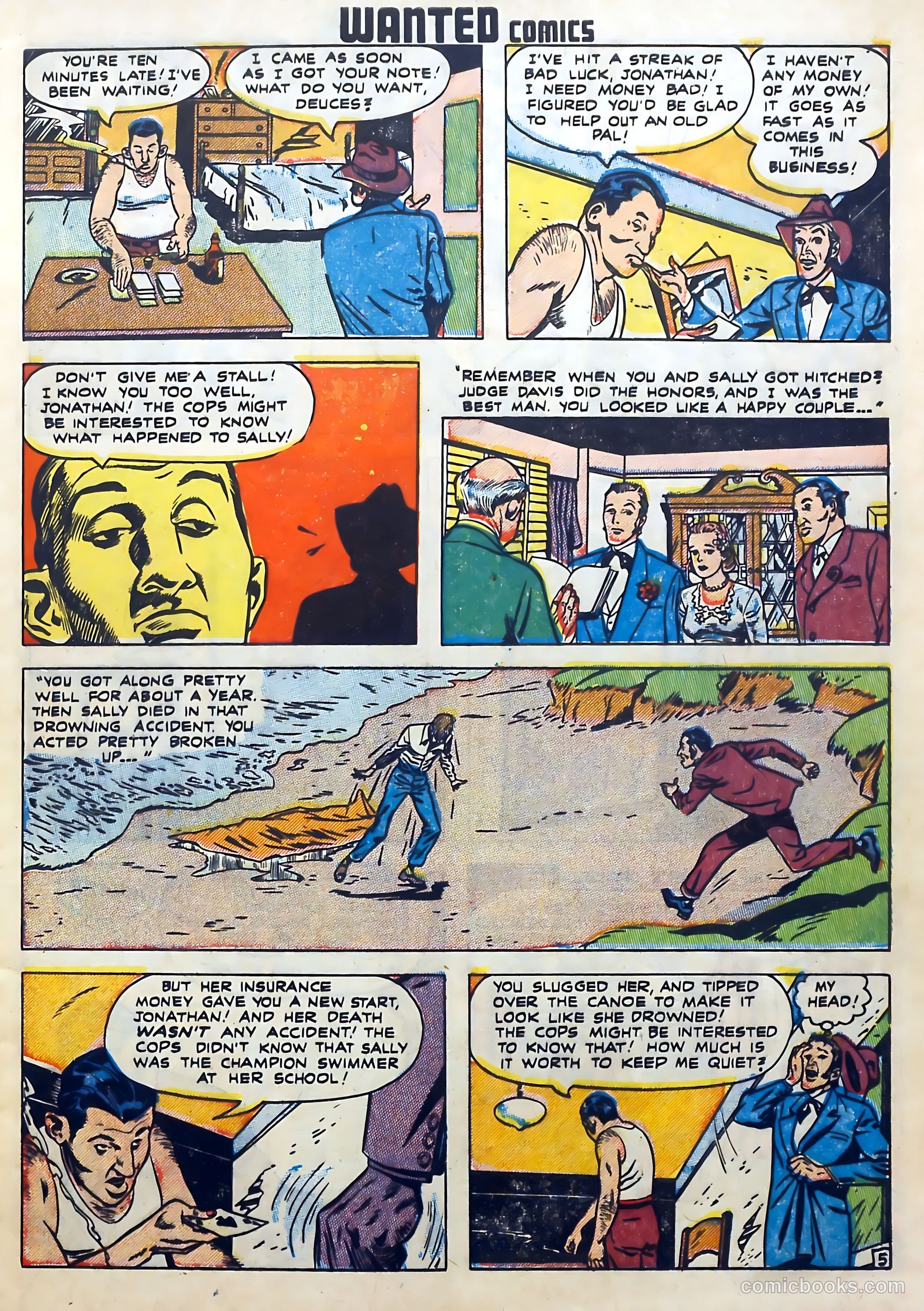 Wanted Comics #16 (1948) — page 7 of 52