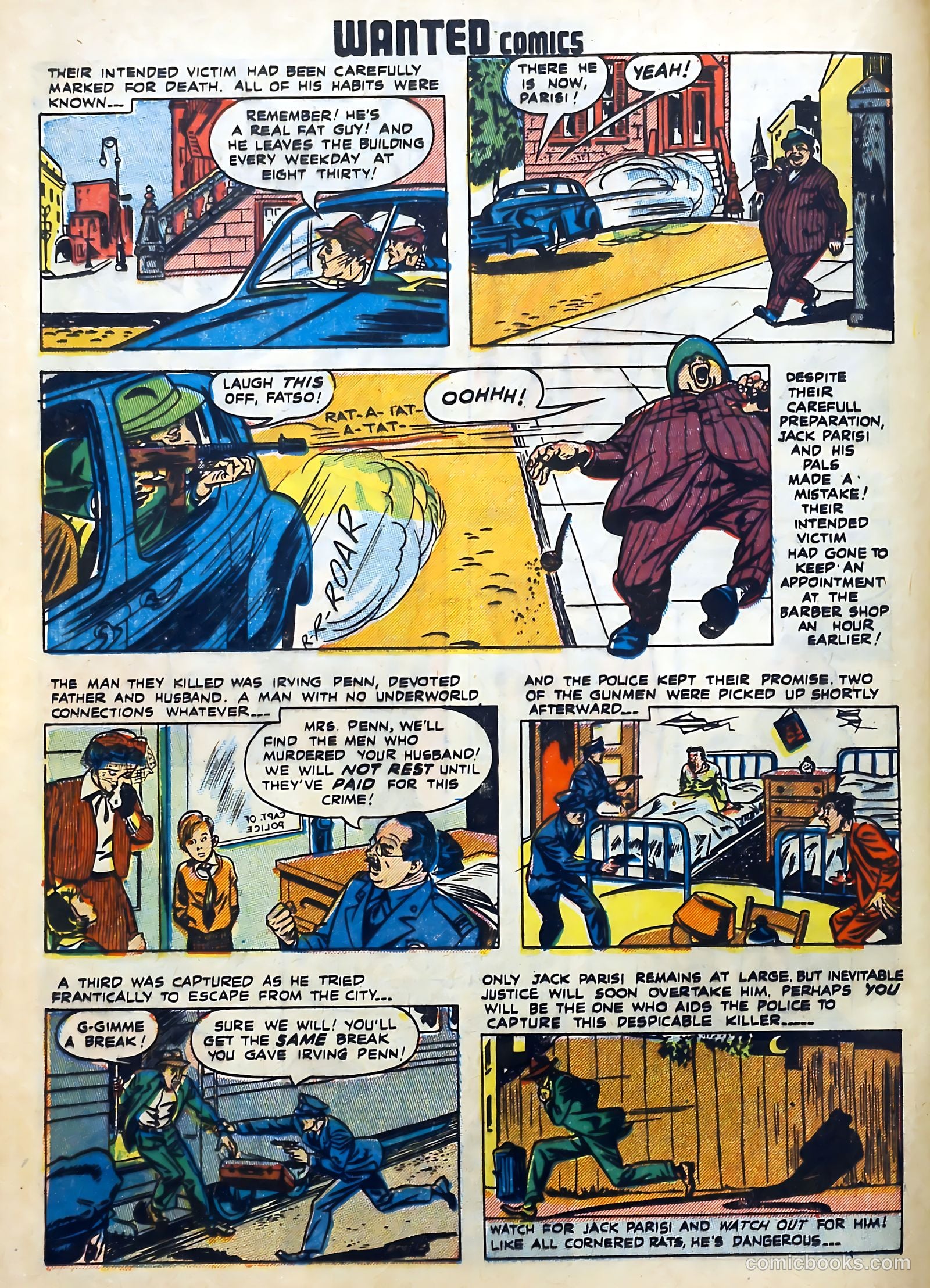 Wanted Comics #16 (1948) — page 16 of 52