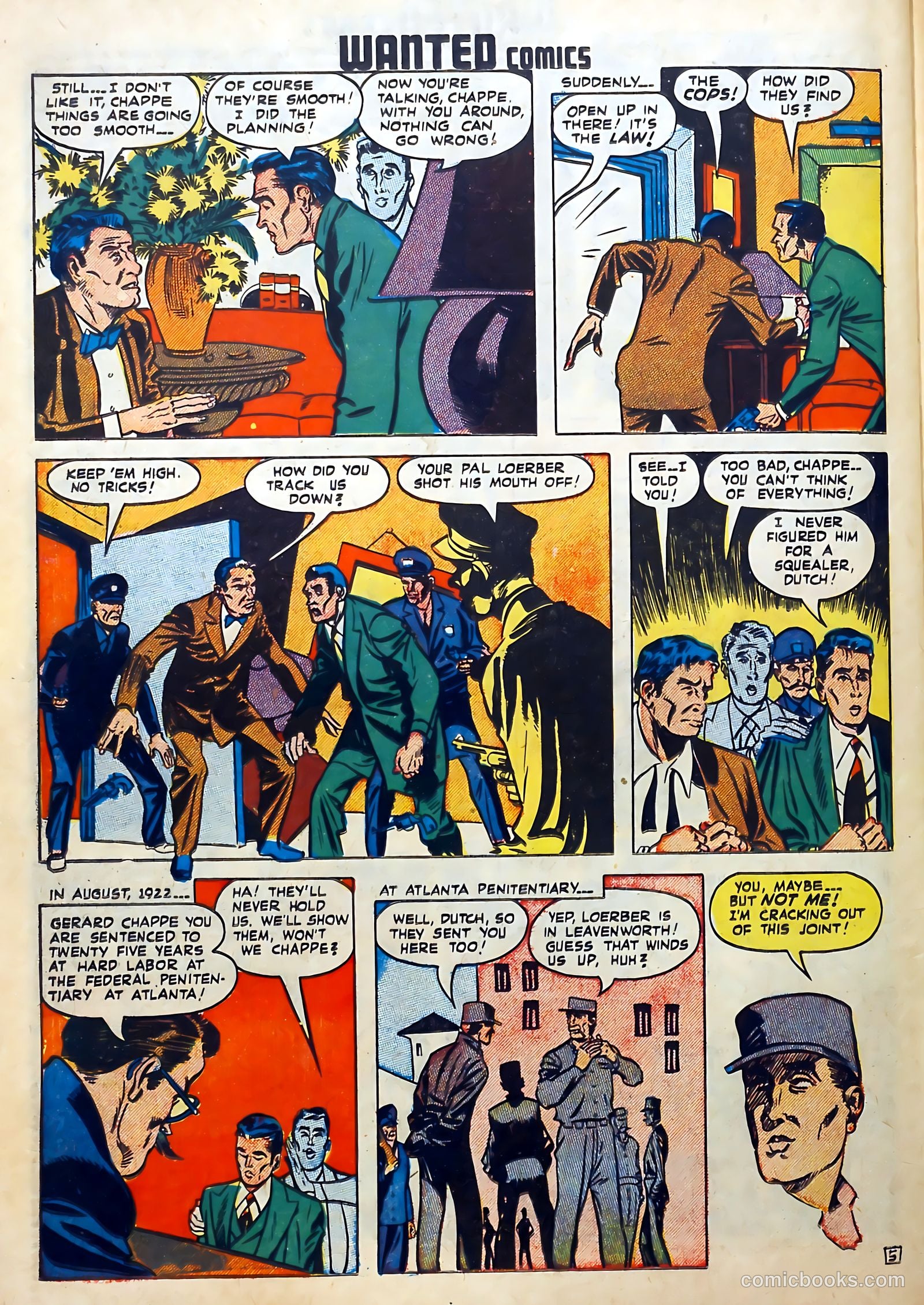 Wanted Comics #16 (1948) — page 36 of 52