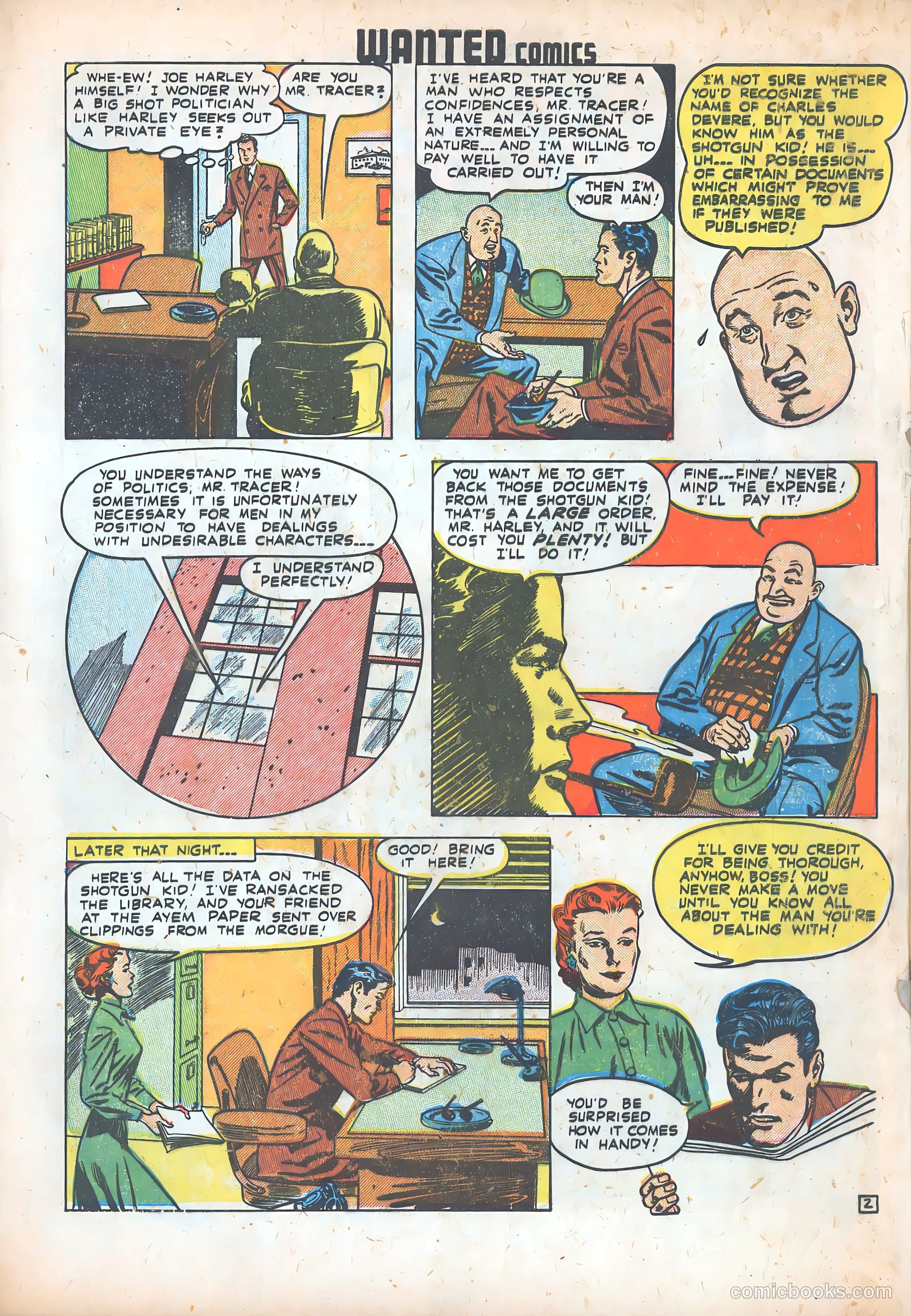 Wanted Comics #17 (1949) — page 4 of 52