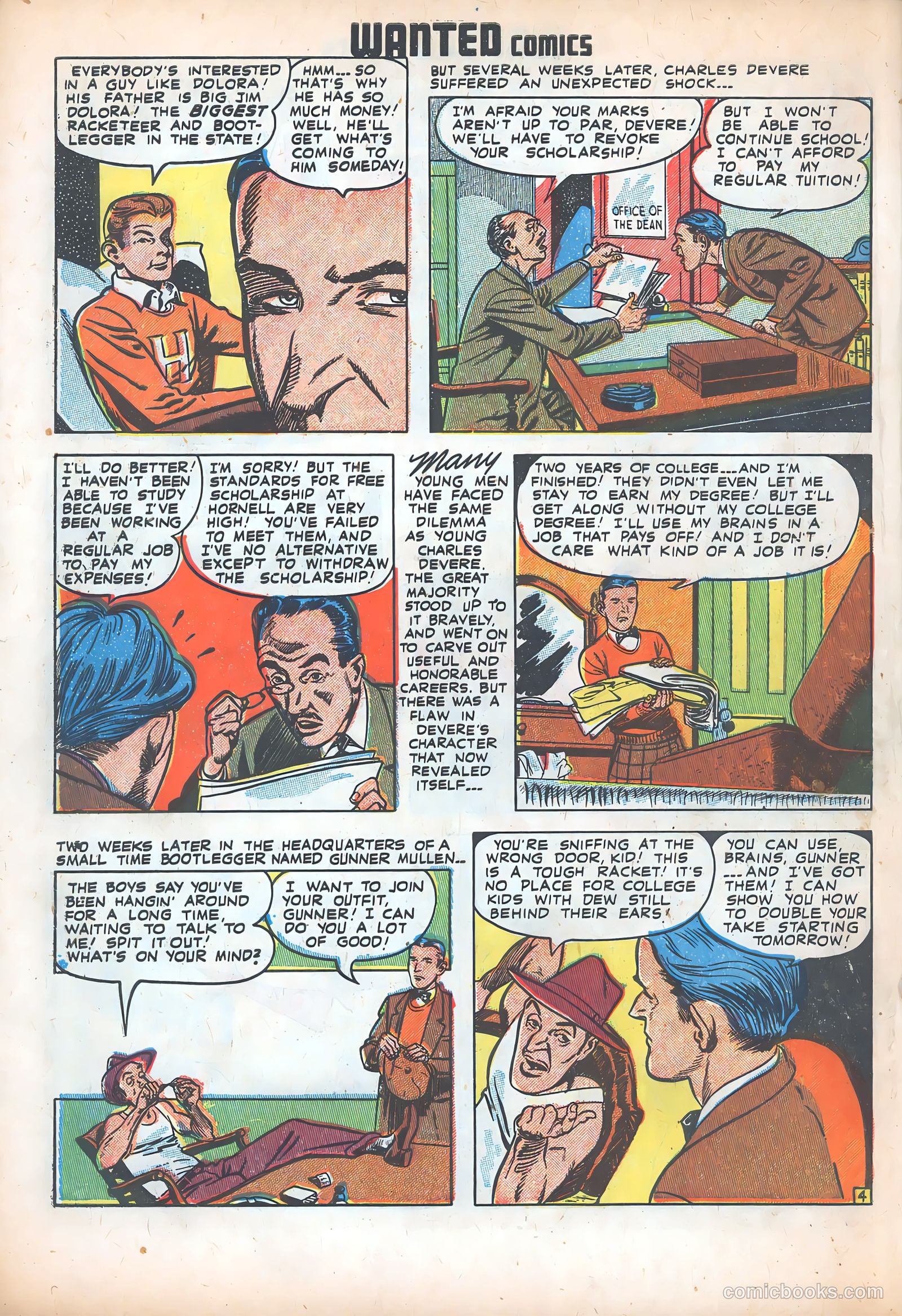 Wanted Comics #17 (1949) — page 6 of 52