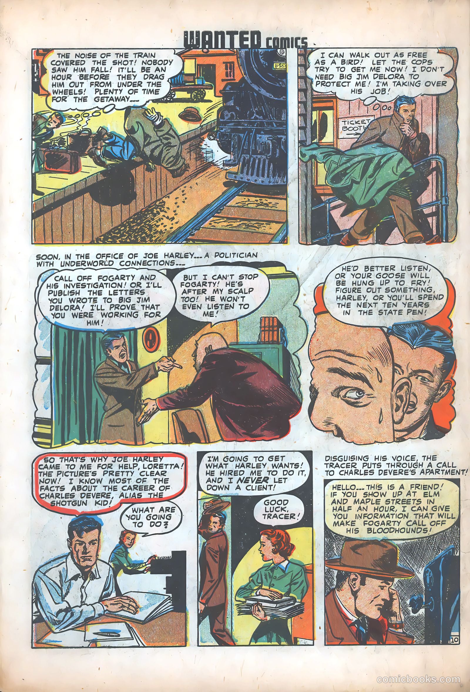 Wanted Comics #17 (1949) — page 12 of 52