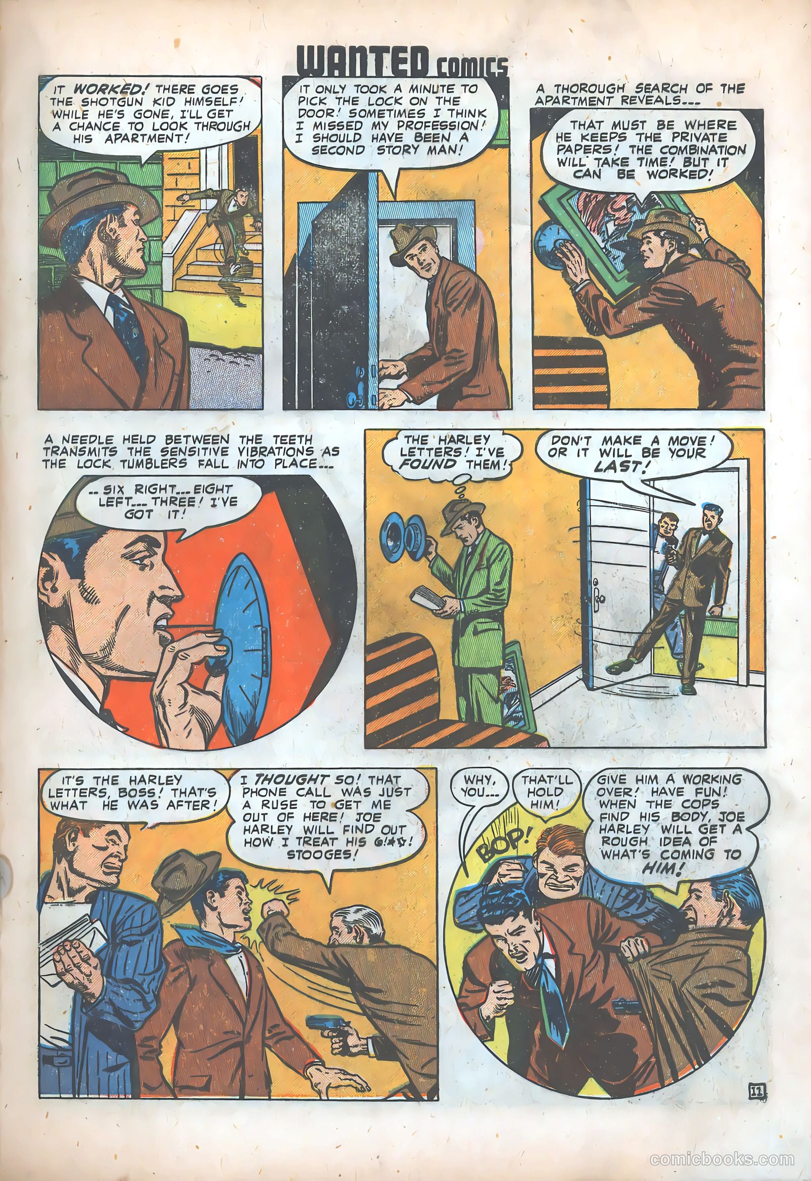 Wanted Comics #17 (1949) — page 13 of 52