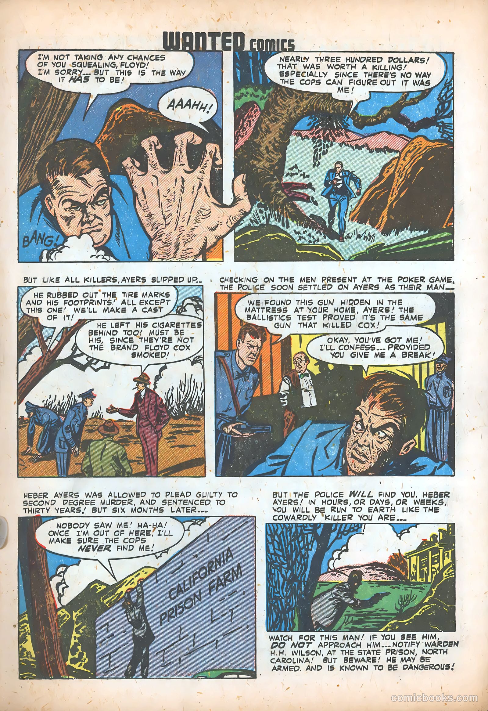 Wanted Comics #17 (1949) — page 19 of 52