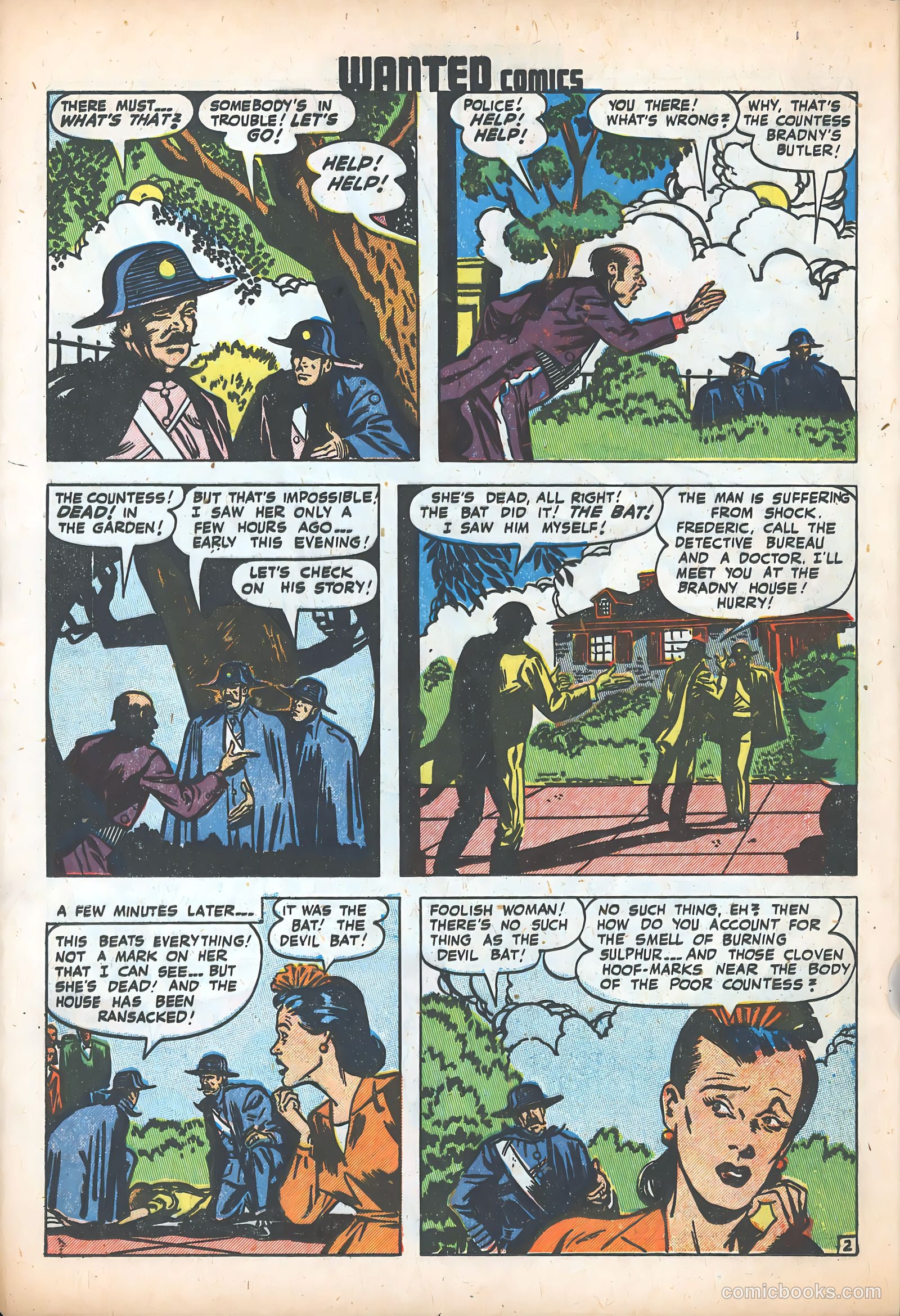 Wanted Comics #17 (1949) — page 22 of 52