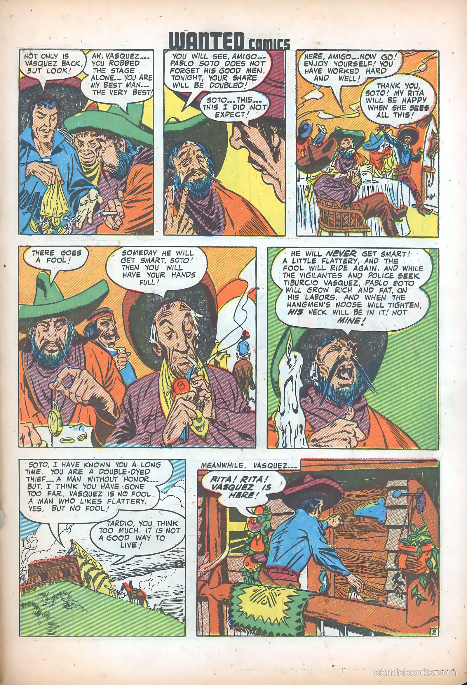 Wanted Comics #17 (1949) — page 33 of 52
