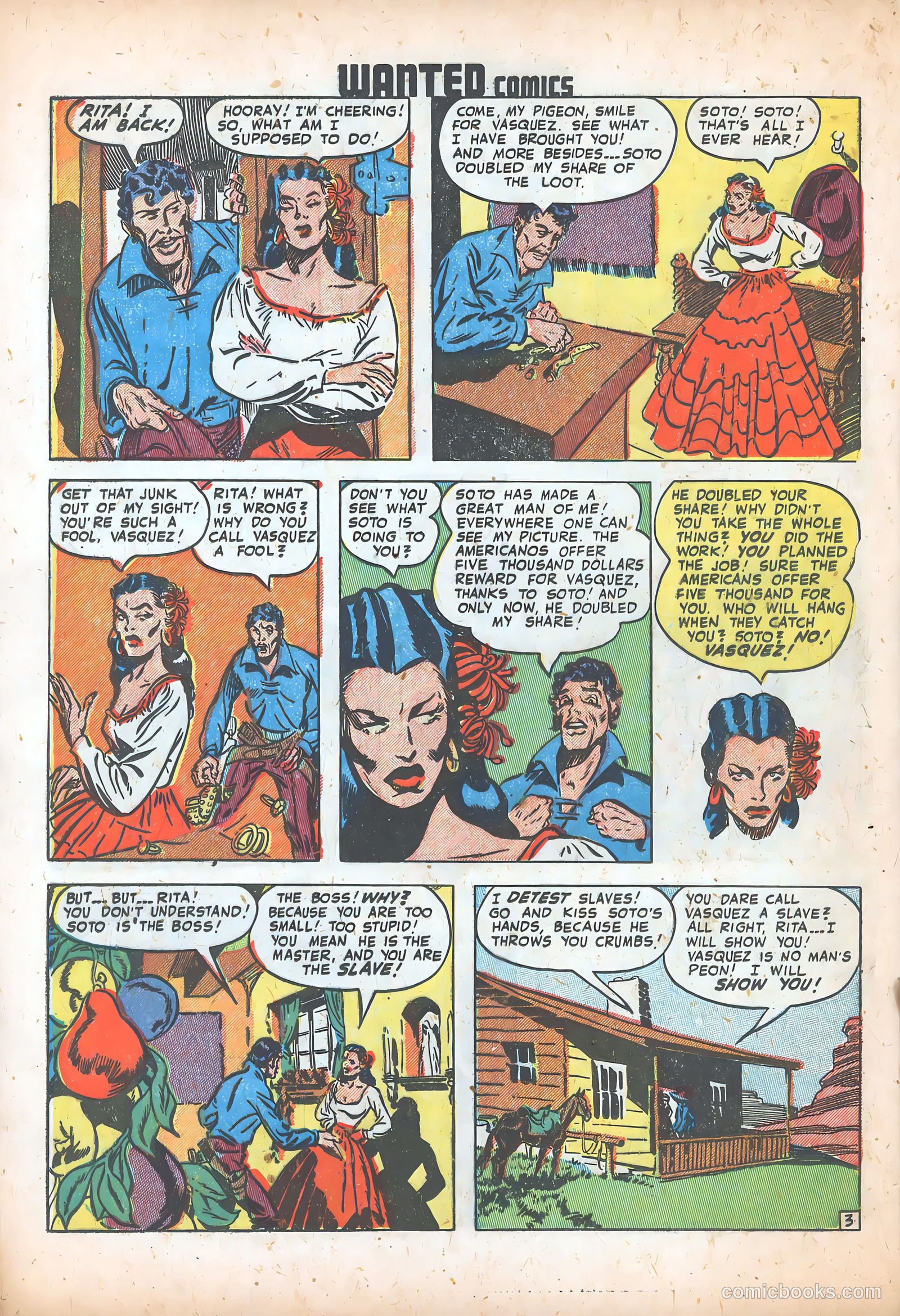 Wanted Comics #17 (1949) — page 34 of 52