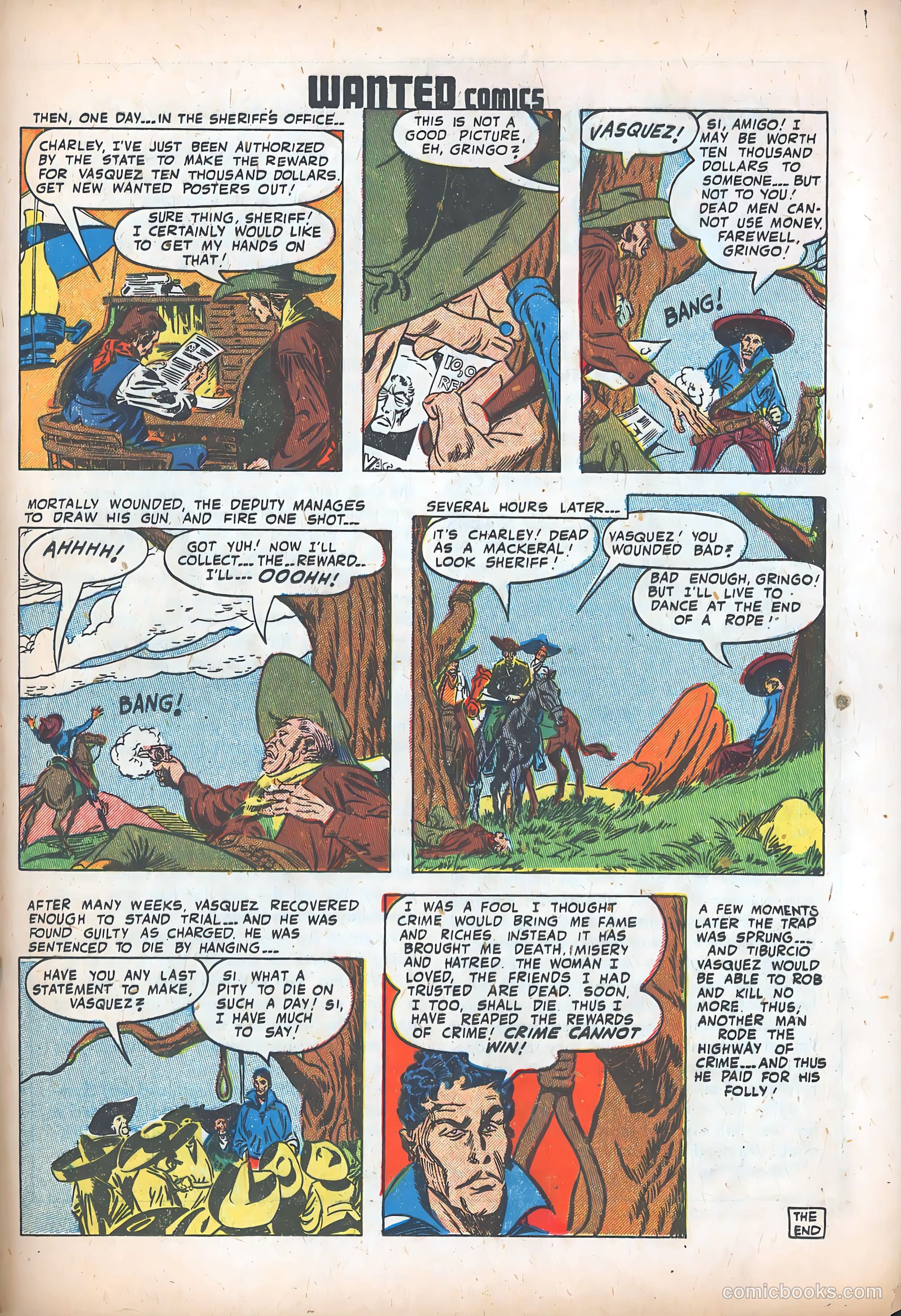 Wanted Comics #17 (1949) — page 37 of 52
