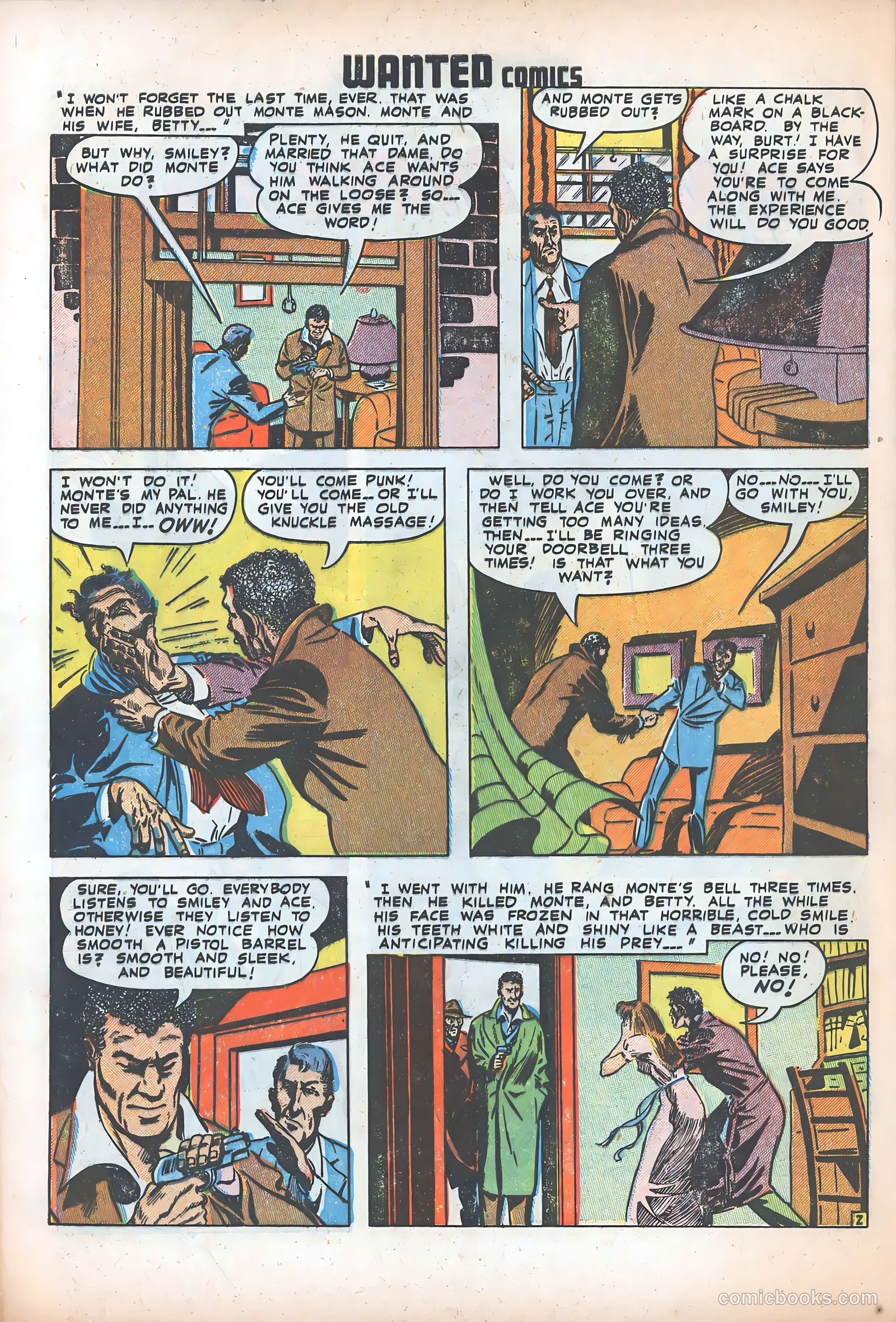 Wanted Comics #17 (1949) — page 42 of 52