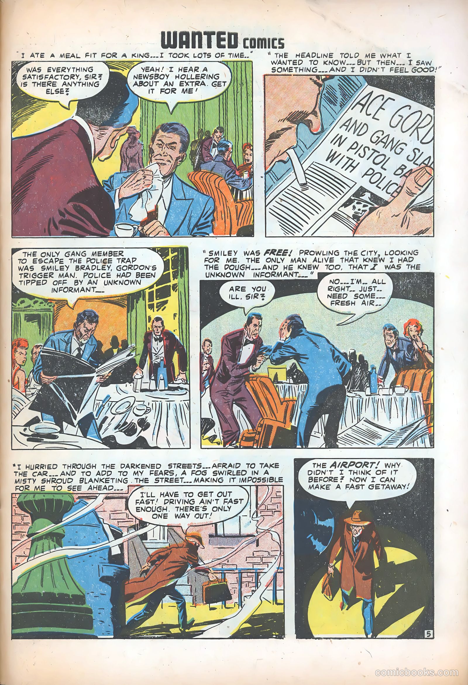 Wanted Comics #17 (1949) — page 45 of 52