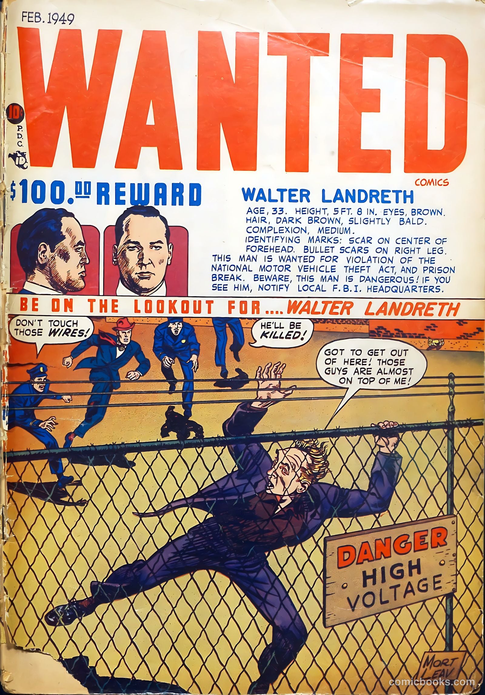 Wanted Comics #18