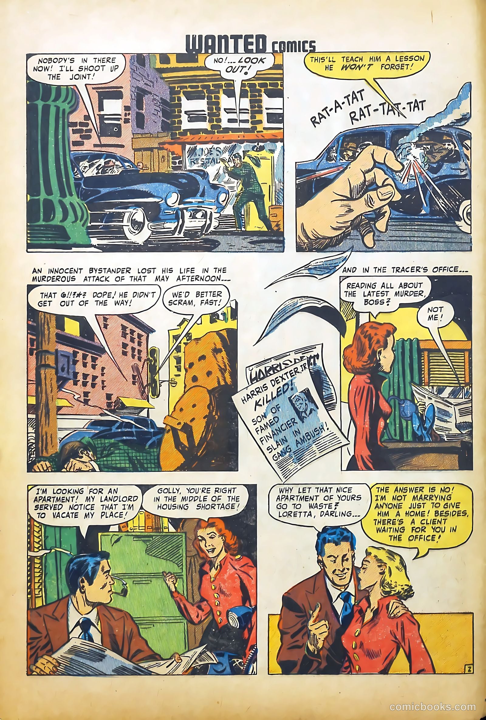 Wanted Comics #18 (1949) — page 4 of 52